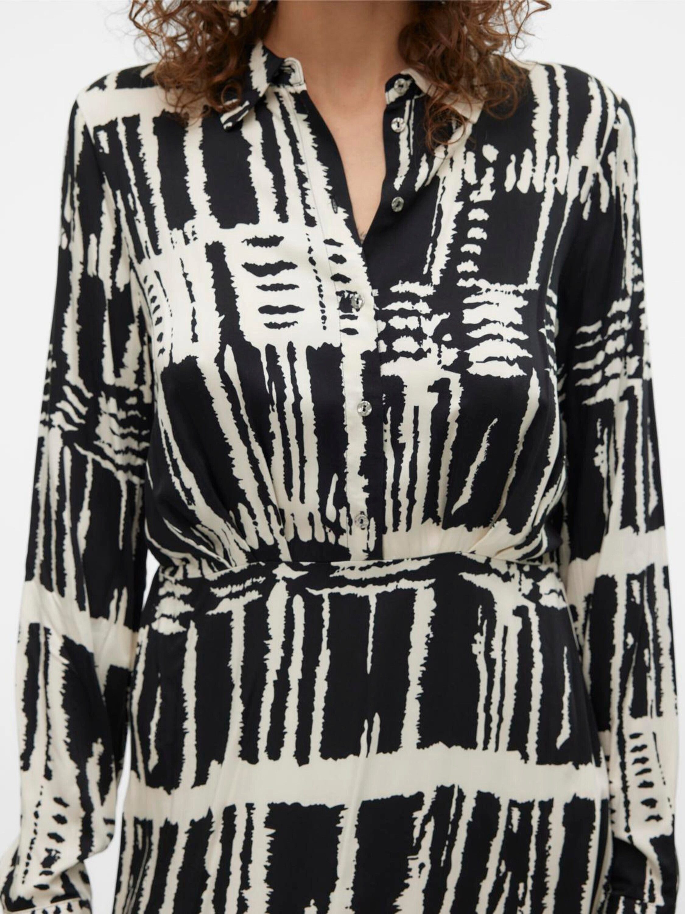 Vero Moda Blusenkleid VMCINDY CLEO (1-tlg) Plain/ohne Details