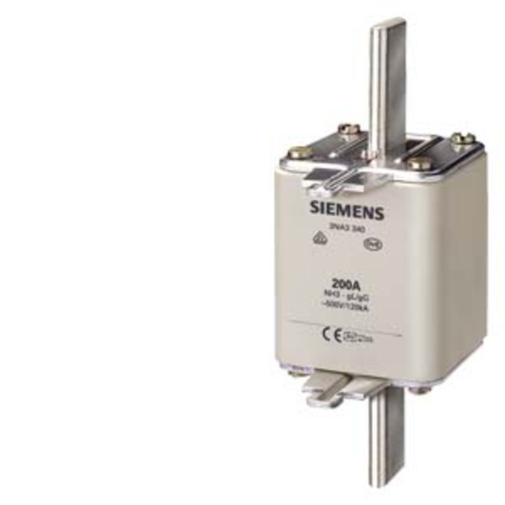 SIEMENS Stromverteiler Siemens 3NA3360 Sicherungseinsatz Sicherungsgröße = 3 400 A 500 V