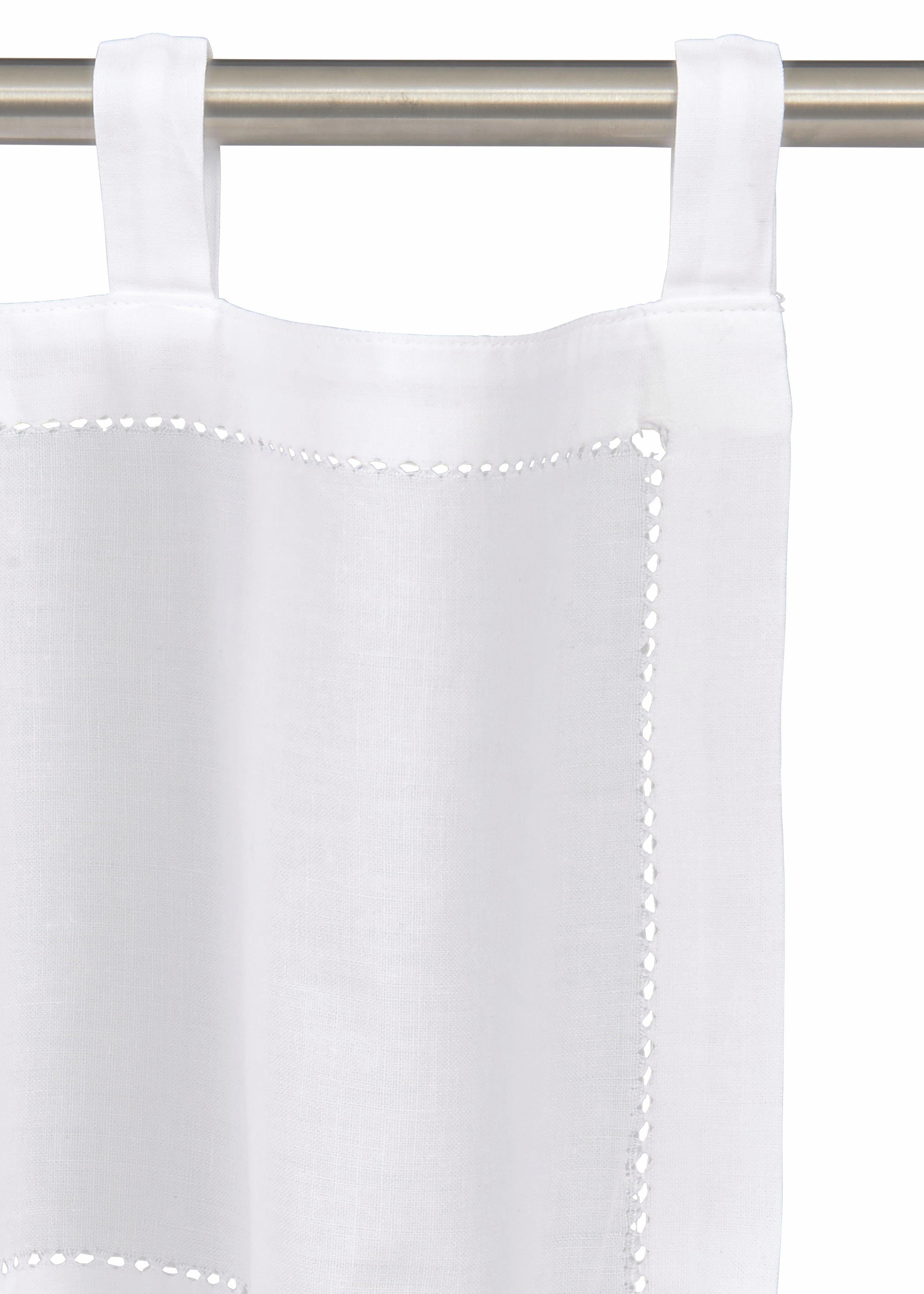 HOSSNER - ART OF HOME DECO Querbehang Großglockner (1 St), Schlaufen, halbtransparent, HxB: 50x125