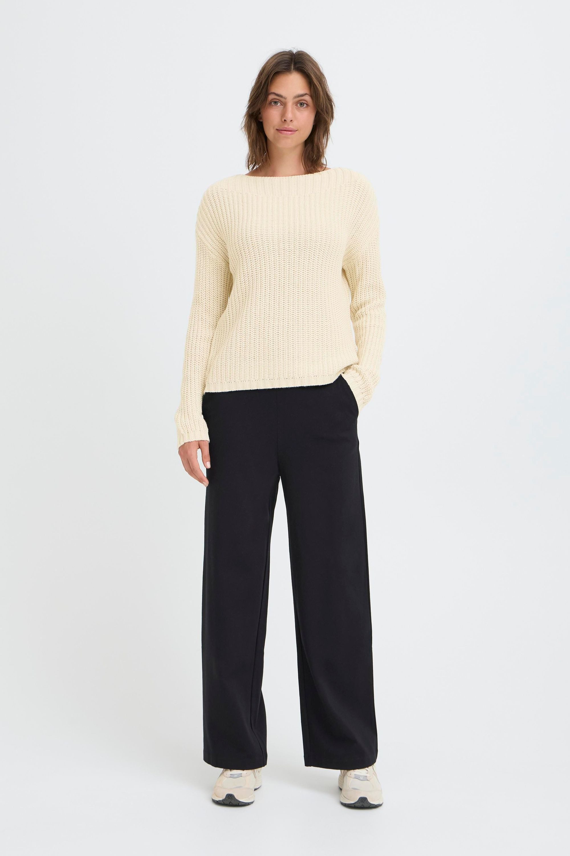 OXMO Strickpullover OXKanna Kuscheliger Strickpullover