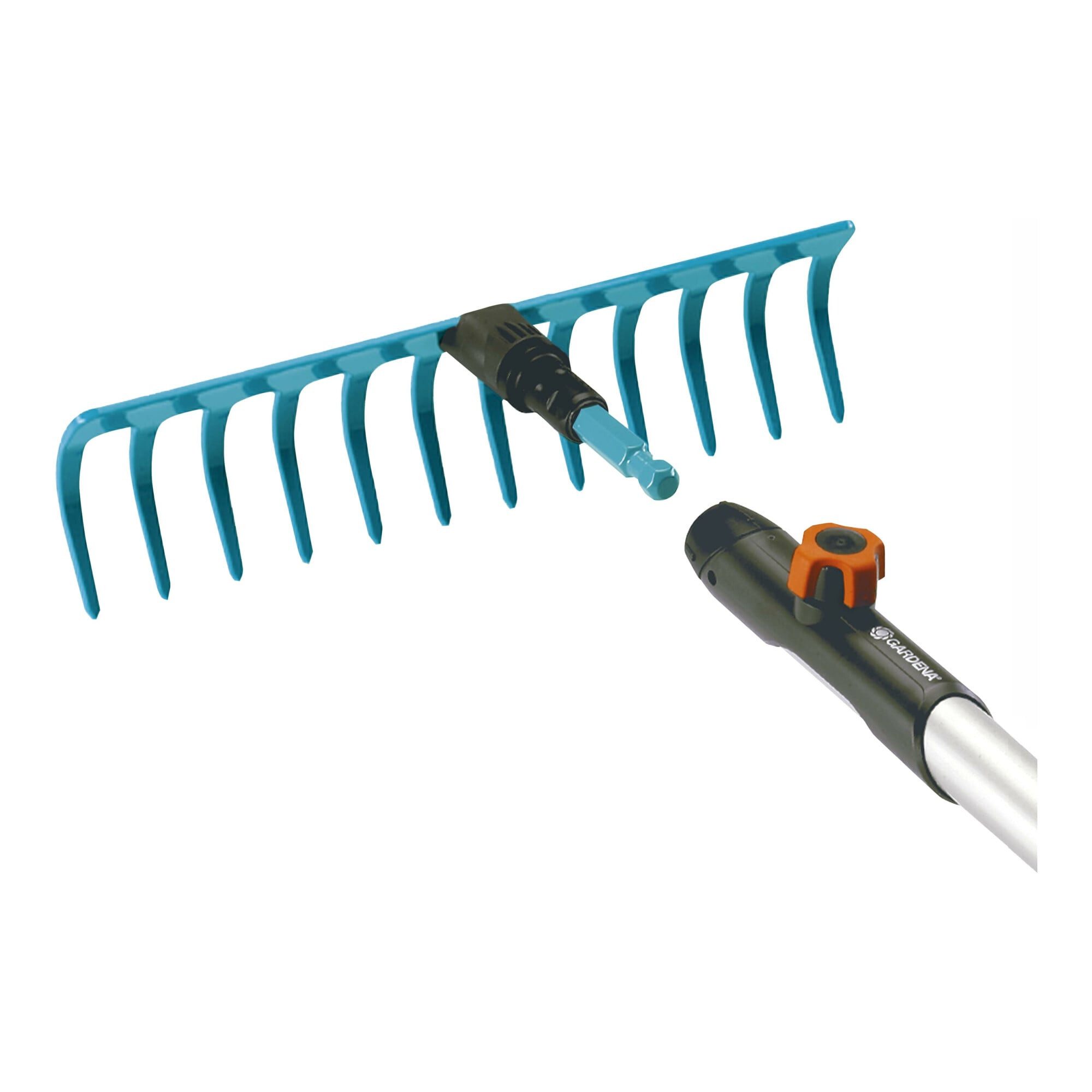 GARDENA Rechen GARDENA combisystem-Rechen, 12 Zinken, 30 cm breit
