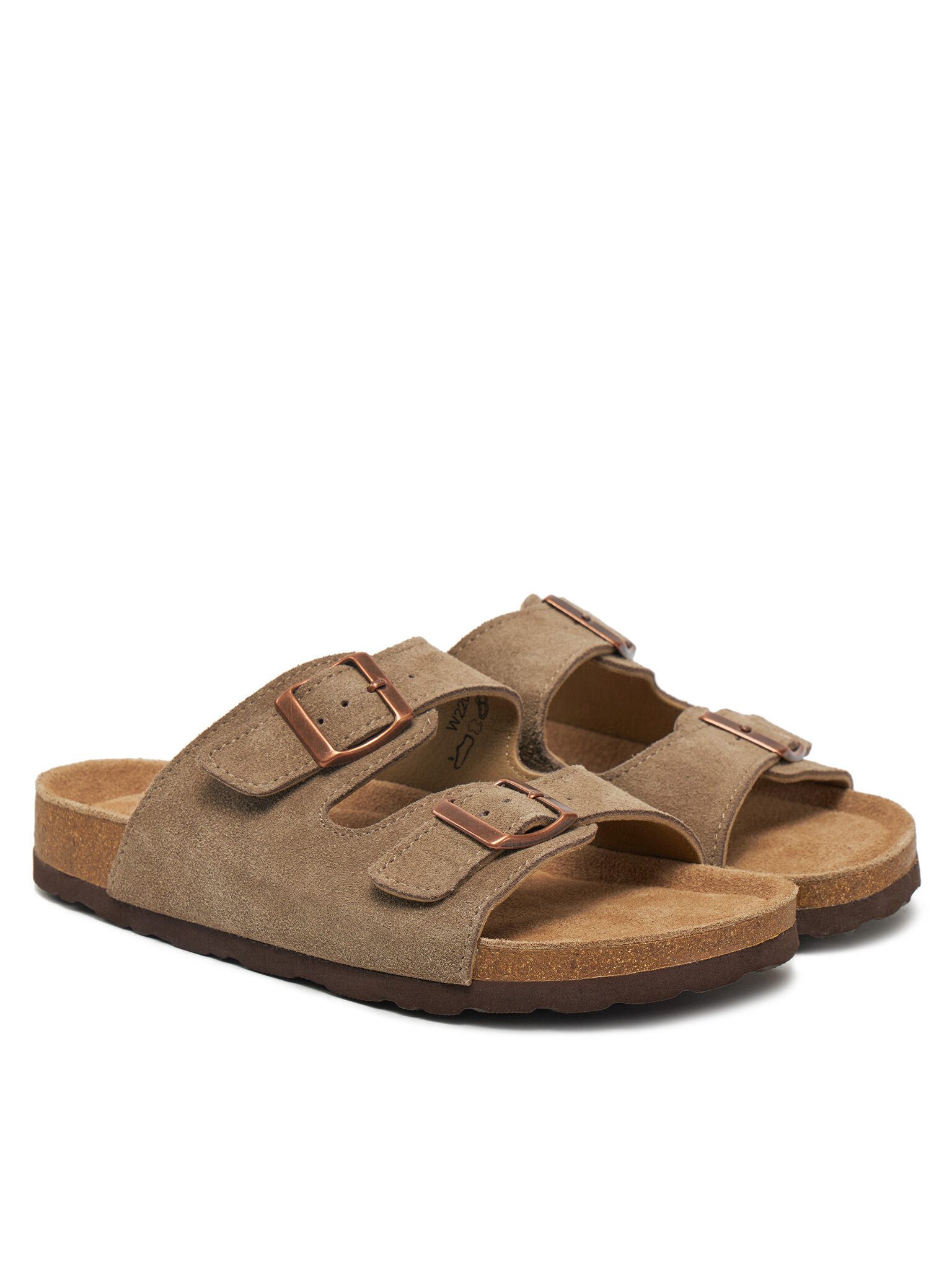 DeeZee Deezee Damen Flip-Flops Braun W22Q20412 Badepantolette