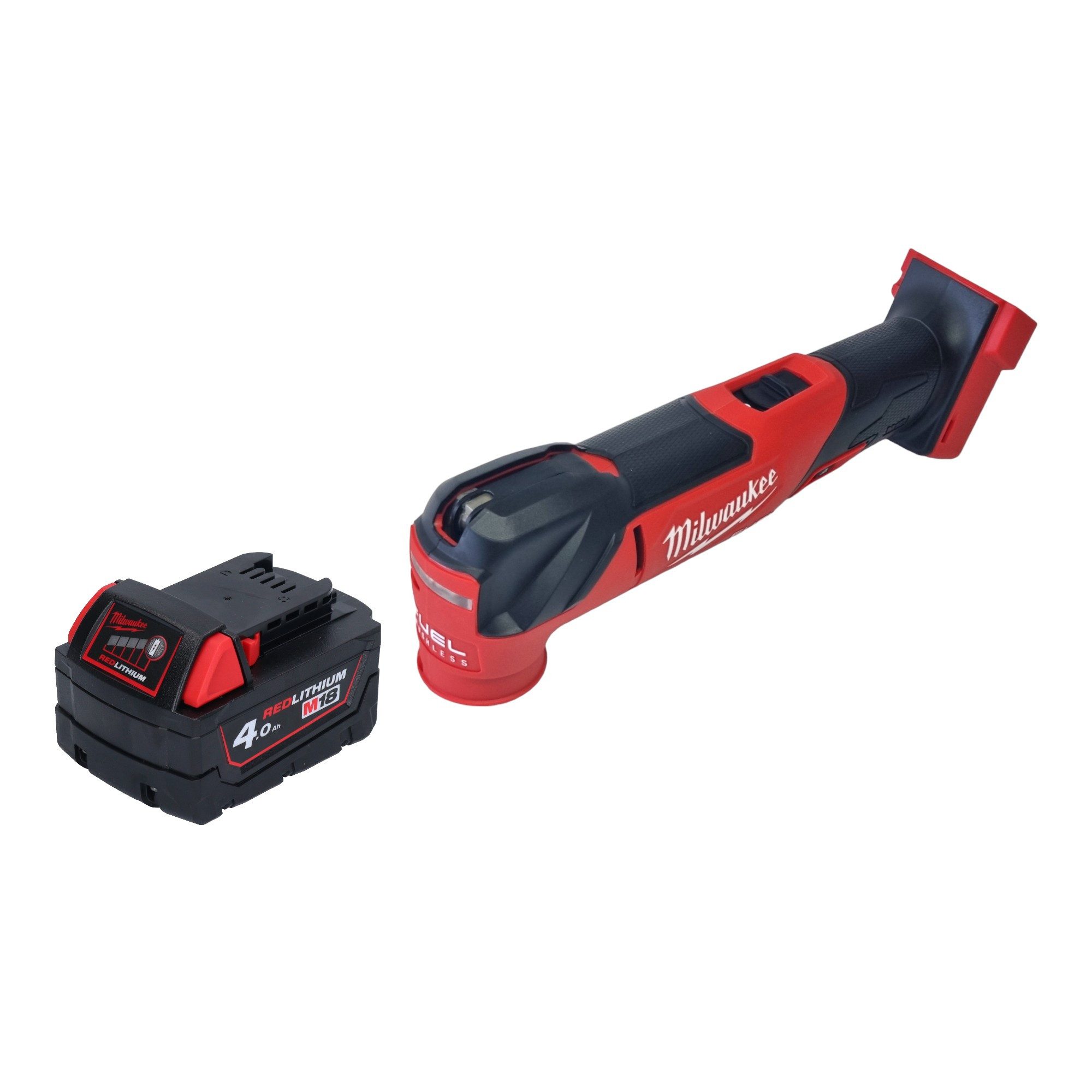 Milwaukee Akku-Multifunktionswerkzeug M18 FMT-401 18 V Brushless + 1x Akku 4,0 Ah - ohne Ladegerät