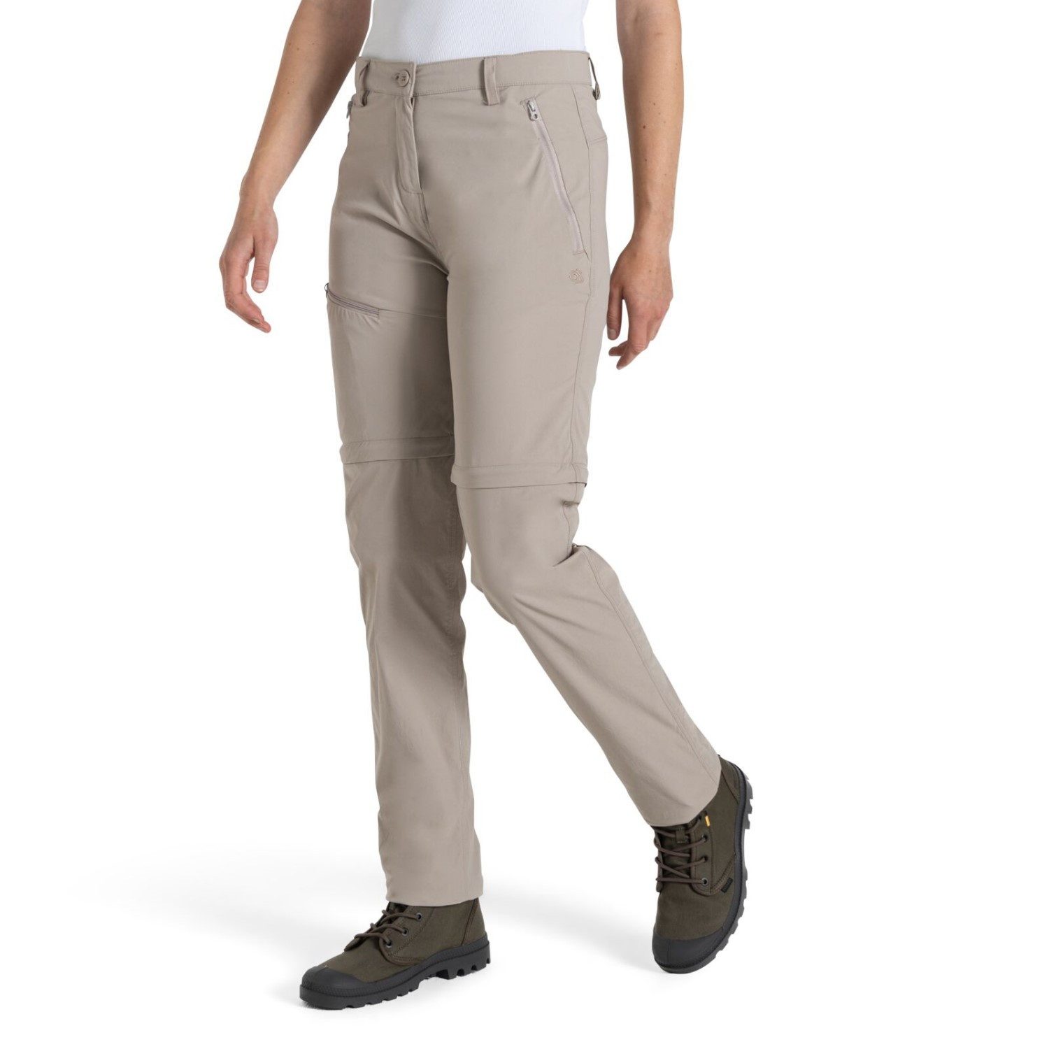 Craghoppers Outdoorhose Wanderhose NosiLife Zip-off (0-tlg)