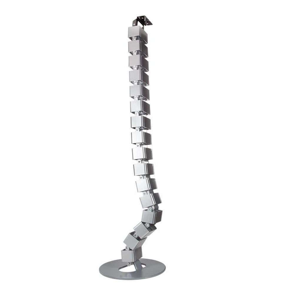 LogiLink Kabelkanal Flexibler Kabelschlauch, 800 x 68 mm Silber