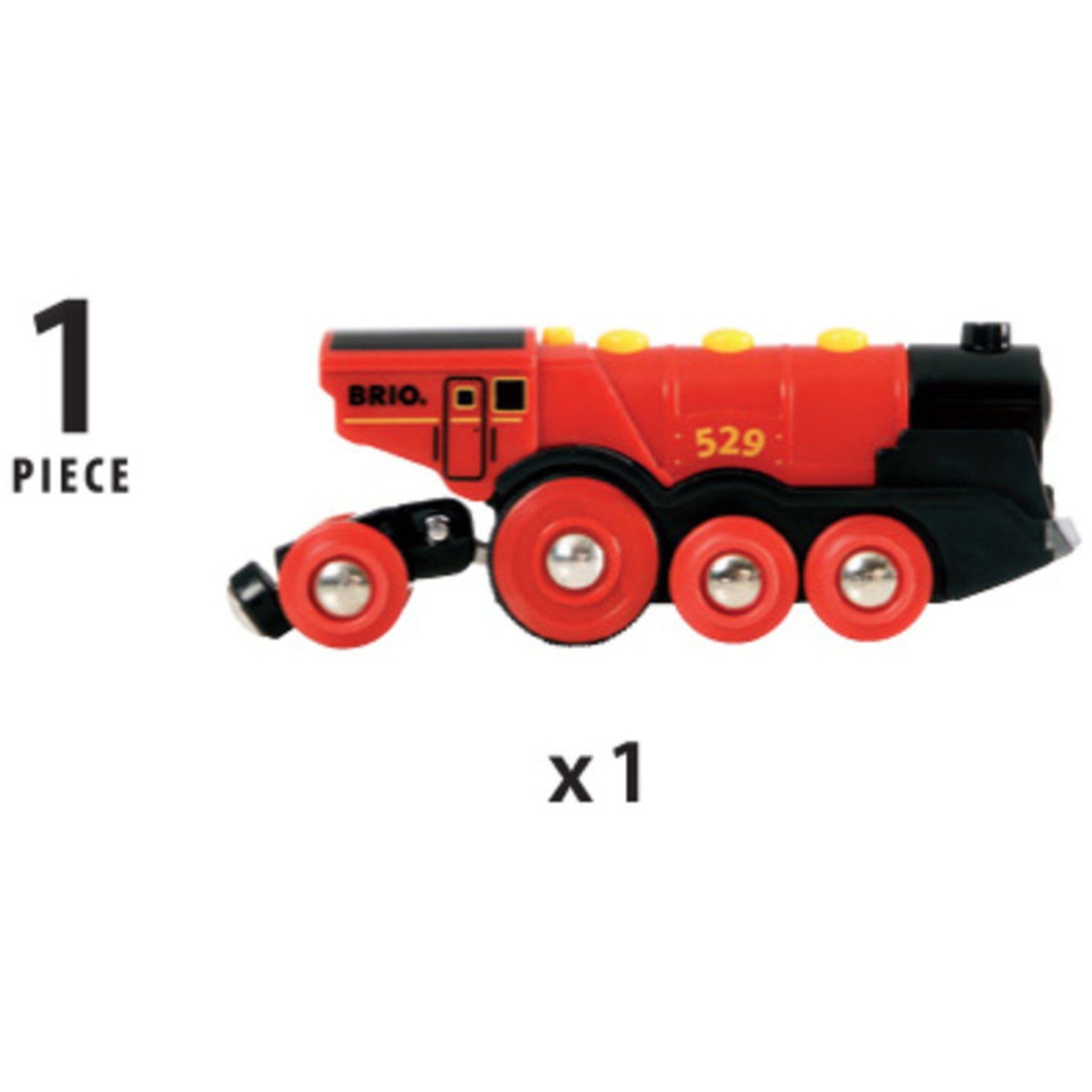 BRIO® Spielzeugeisenbahn-Set BRIO World World Rote Lola Batterielok