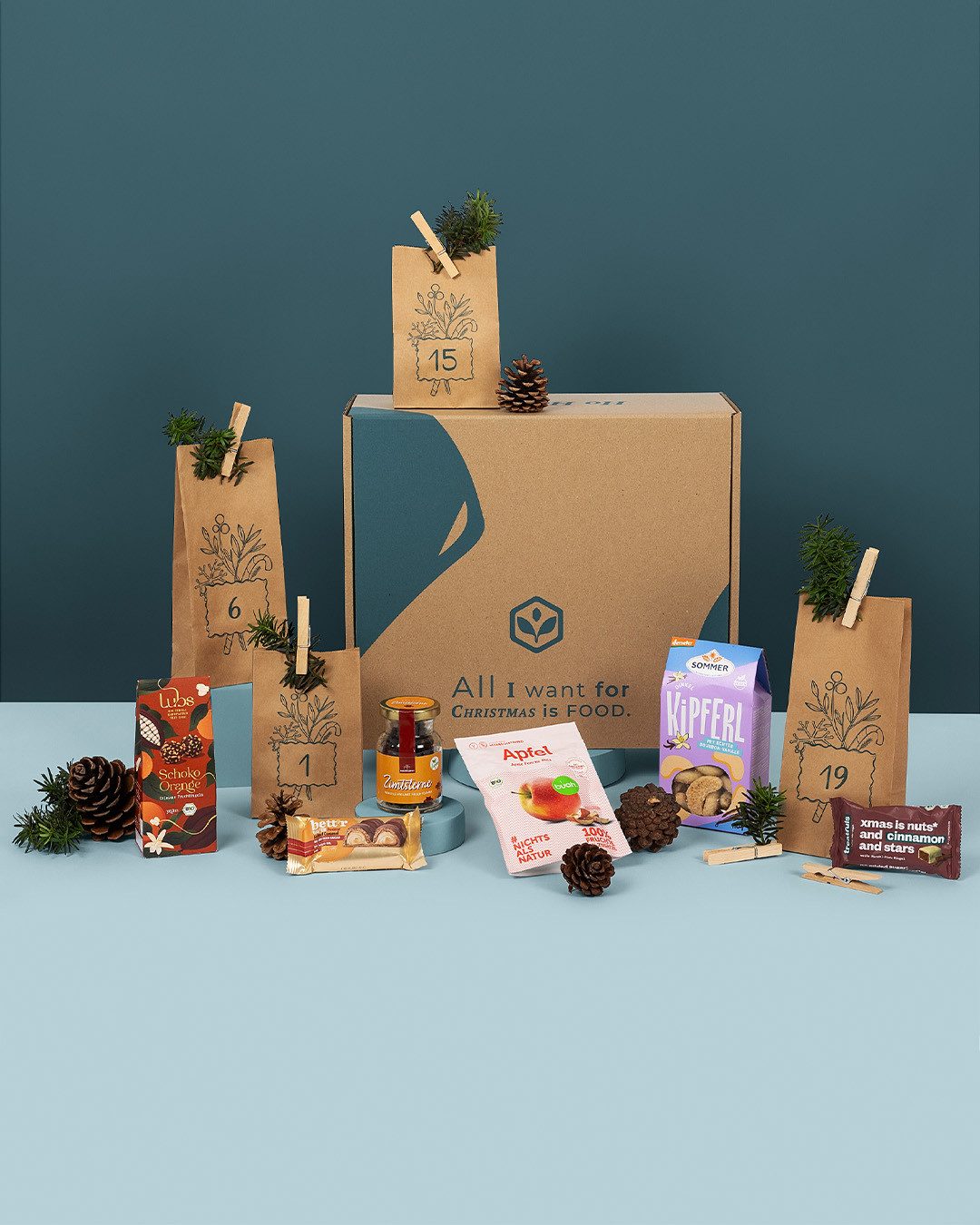 Vegan Box Lebensmittel-Adventskalender Vegan Box Snack & Süßigkeiten Adventskalender 2026