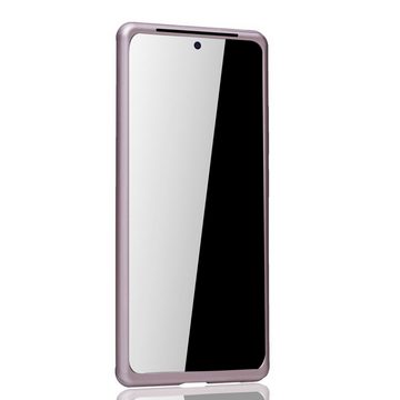 König Design Handyhülle Samsung Galaxy S20 Ultra, Samsung Galaxy S20 Ultra Handyhülle 360 Grad Schutz Full Cover Rosa
