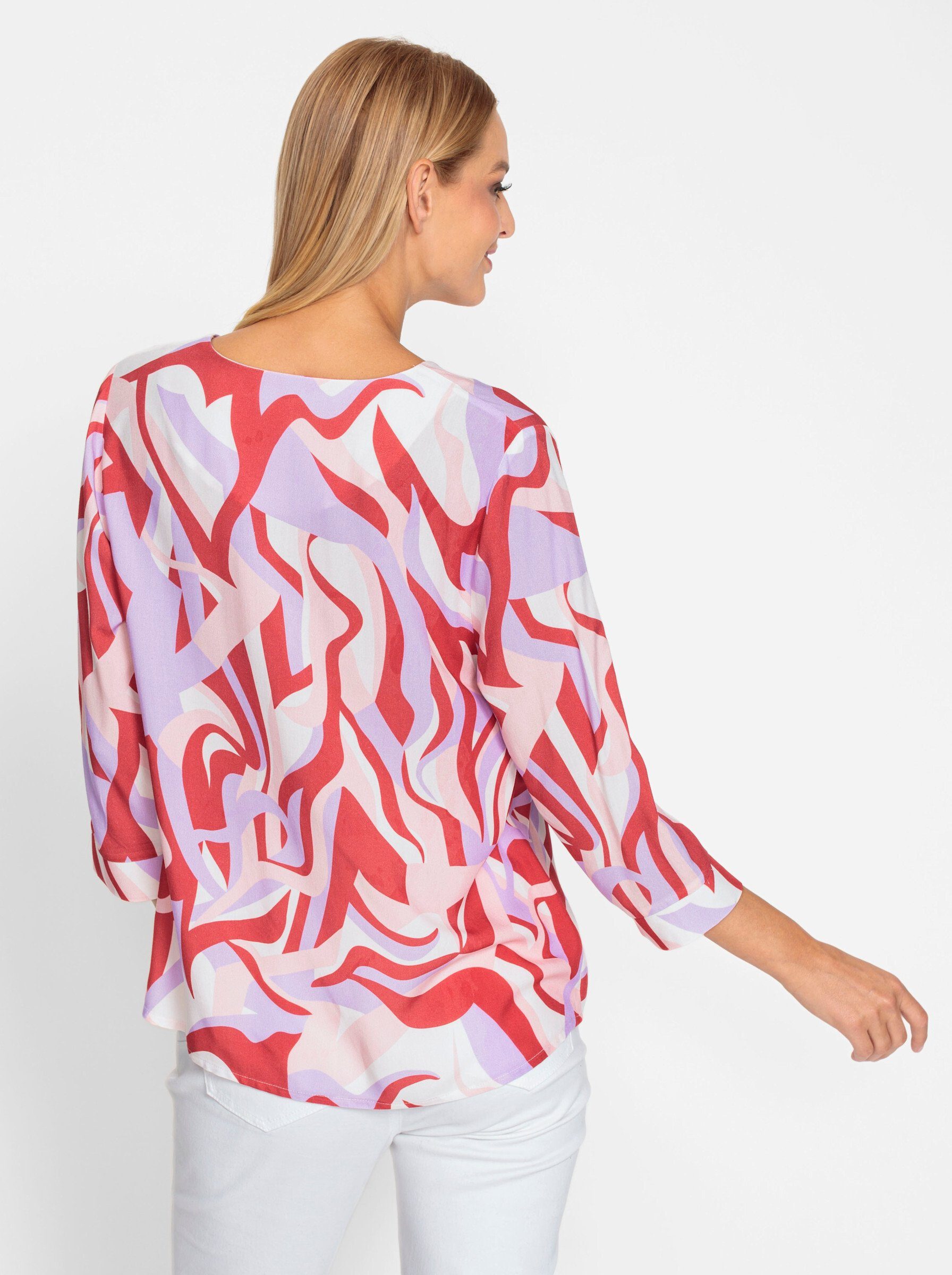 heine Klassische Bluse Druckbluse günstig online kaufen