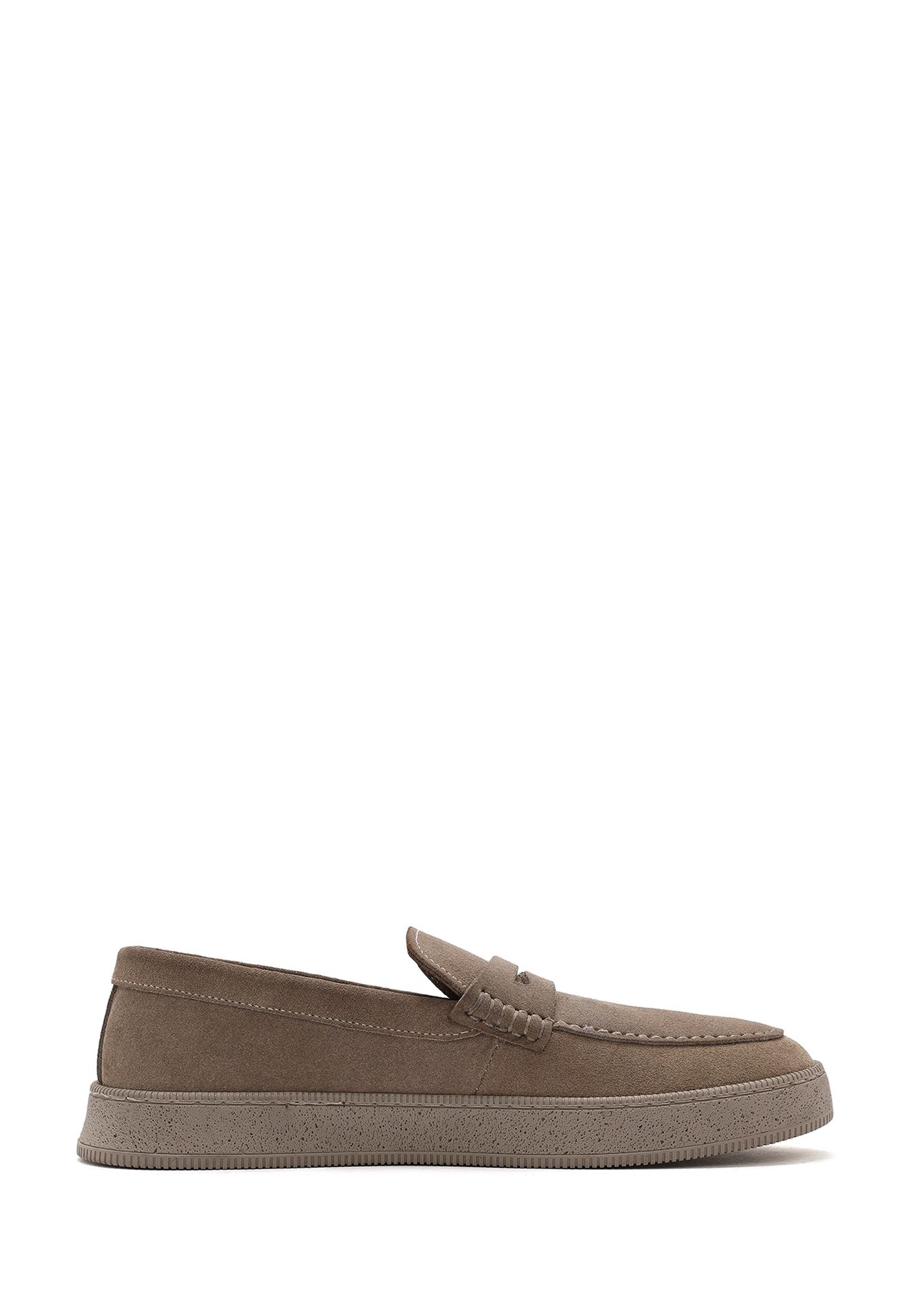 Derimod Lässige Loafer aus Leder Loafer Echtes Wildleder, Lederfutter, EVA-Sohle, Slip-on – Bild 2 von 5