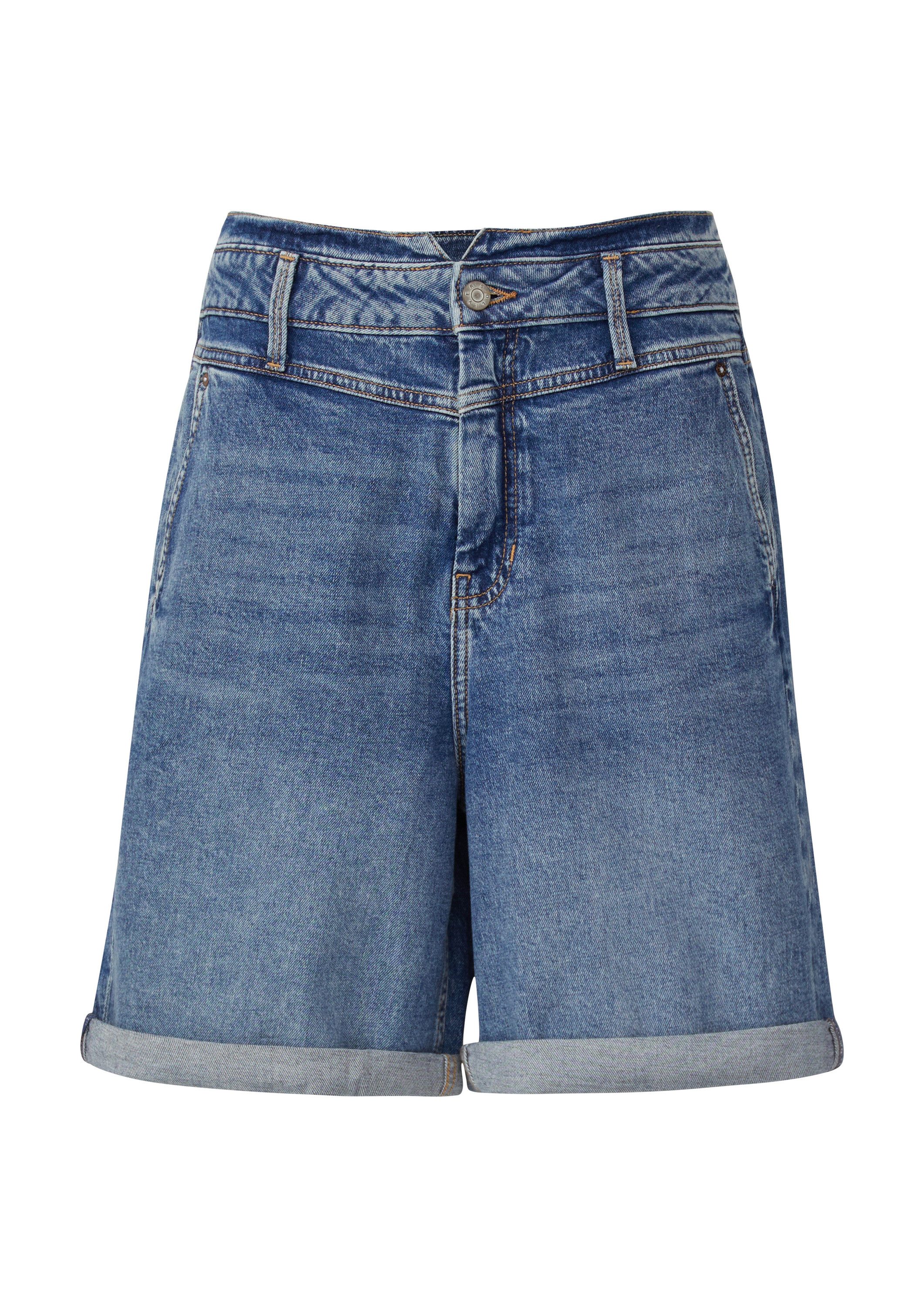 s.Oliver Jeansshorts Jeans-Hose Bermuda-Jeans / Relaxed Fit / High Rise / B günstig online kaufen