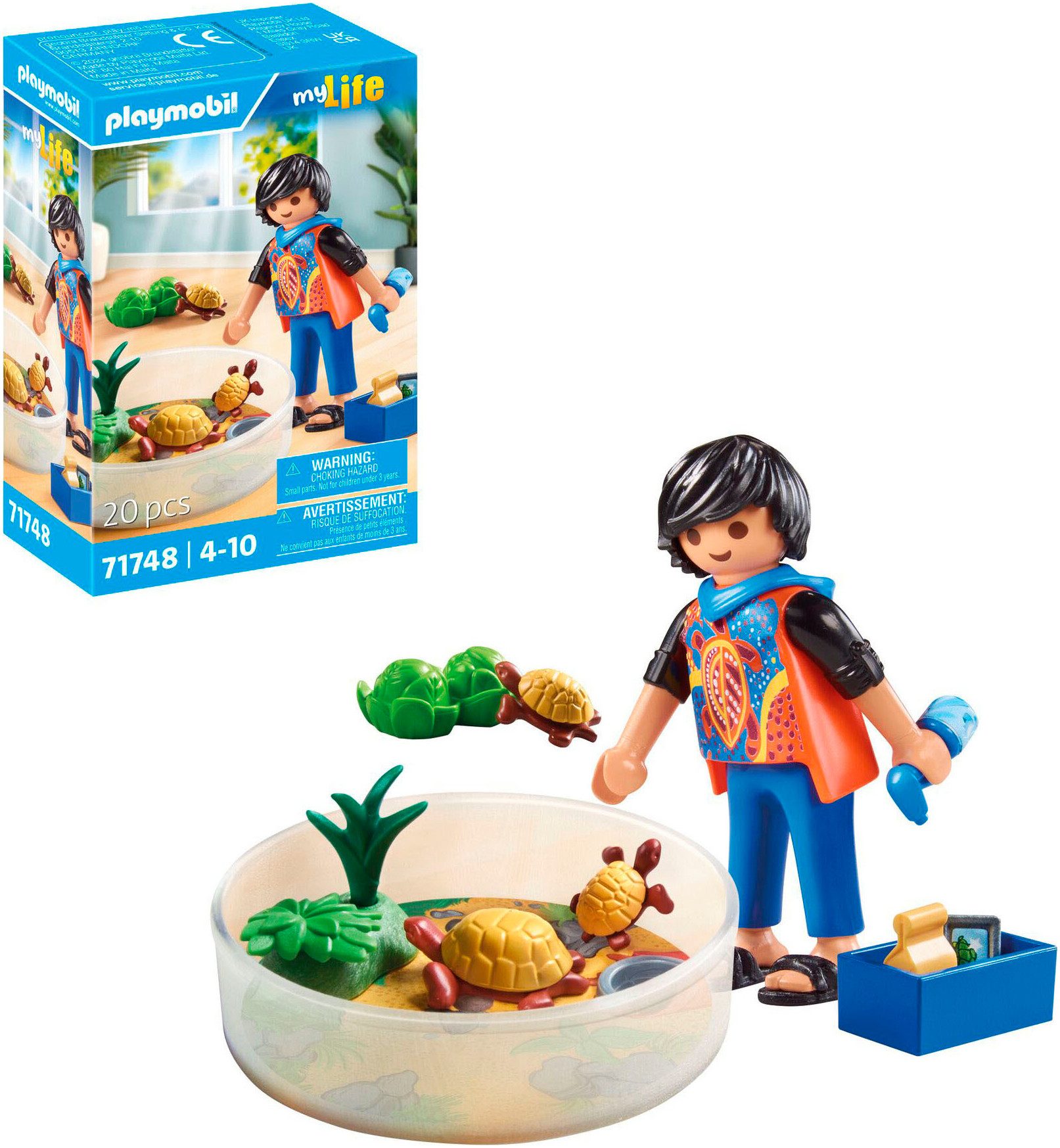 Playmobil® Schildkröten-Terrarium (71748), Playmobil My Life Konstruktions- günstig online kaufen