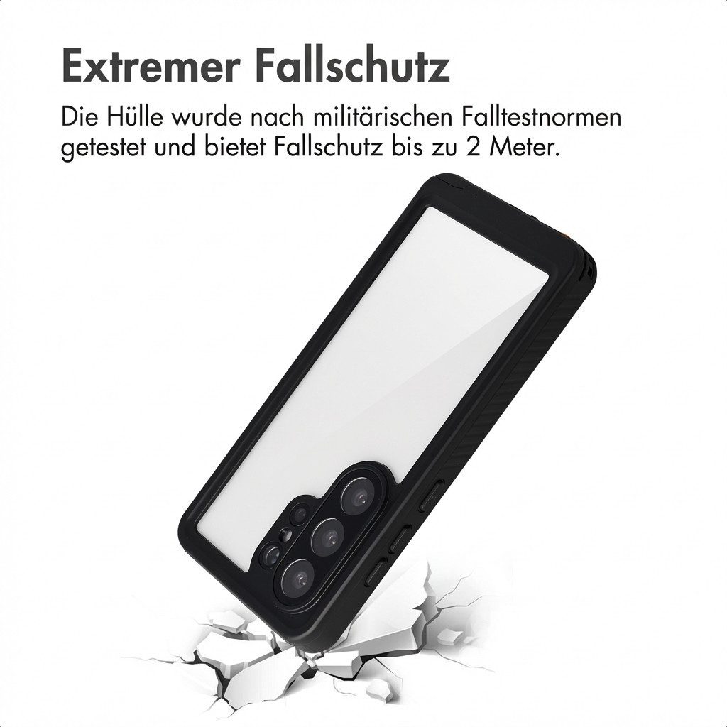 imoshion Smartphone-Hülle imoshion Wasserdichte 360 Hülle Samsung Galaxy S26 Ultra - Schwarz – Bild 5 von 5