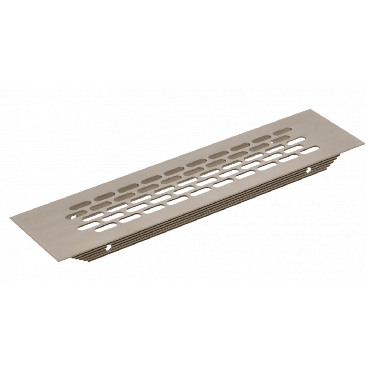 MS Beschläge Lüftungsgitter Aluminium Stegblech 60mm x 245mm Belüftungsgitter