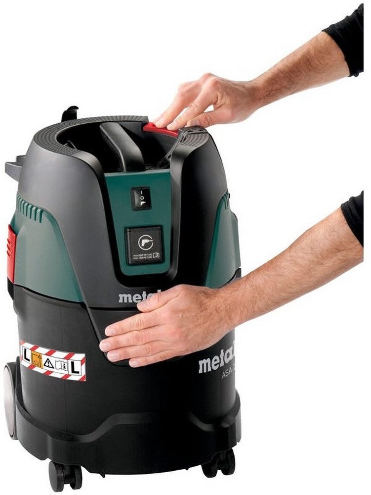 metabo Industriesauger ASA 25 L PC, Allessauger mit manueller Filterabreinigung