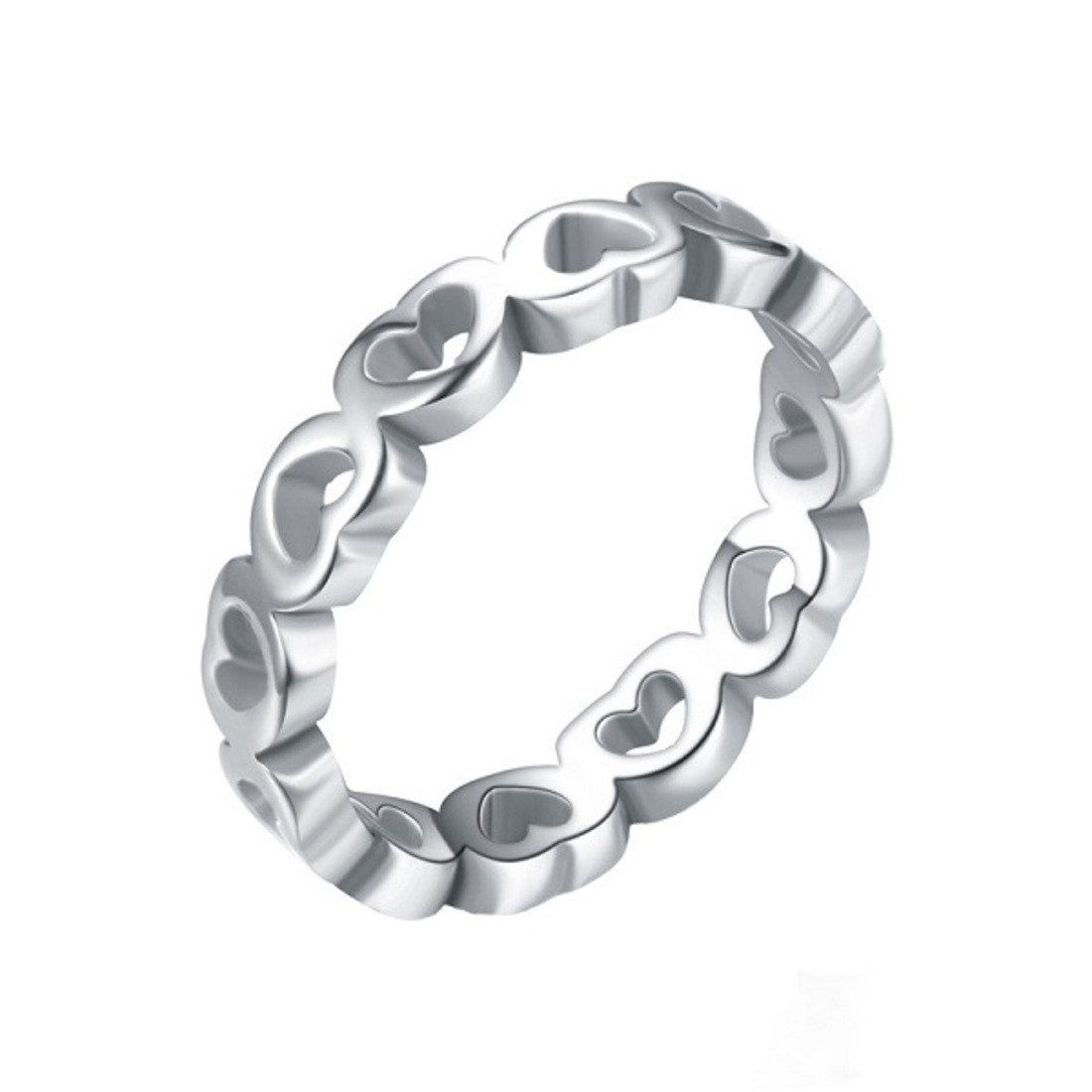 Taffstyle Fingerring Ring Verlobungsring Herzen stylisch günstig online kaufen