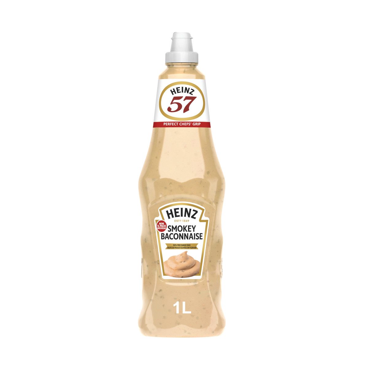 Heinz Saucen, Heinz Smokey Baconnaise Sauce mit RäucherspeckAroma 1000ml