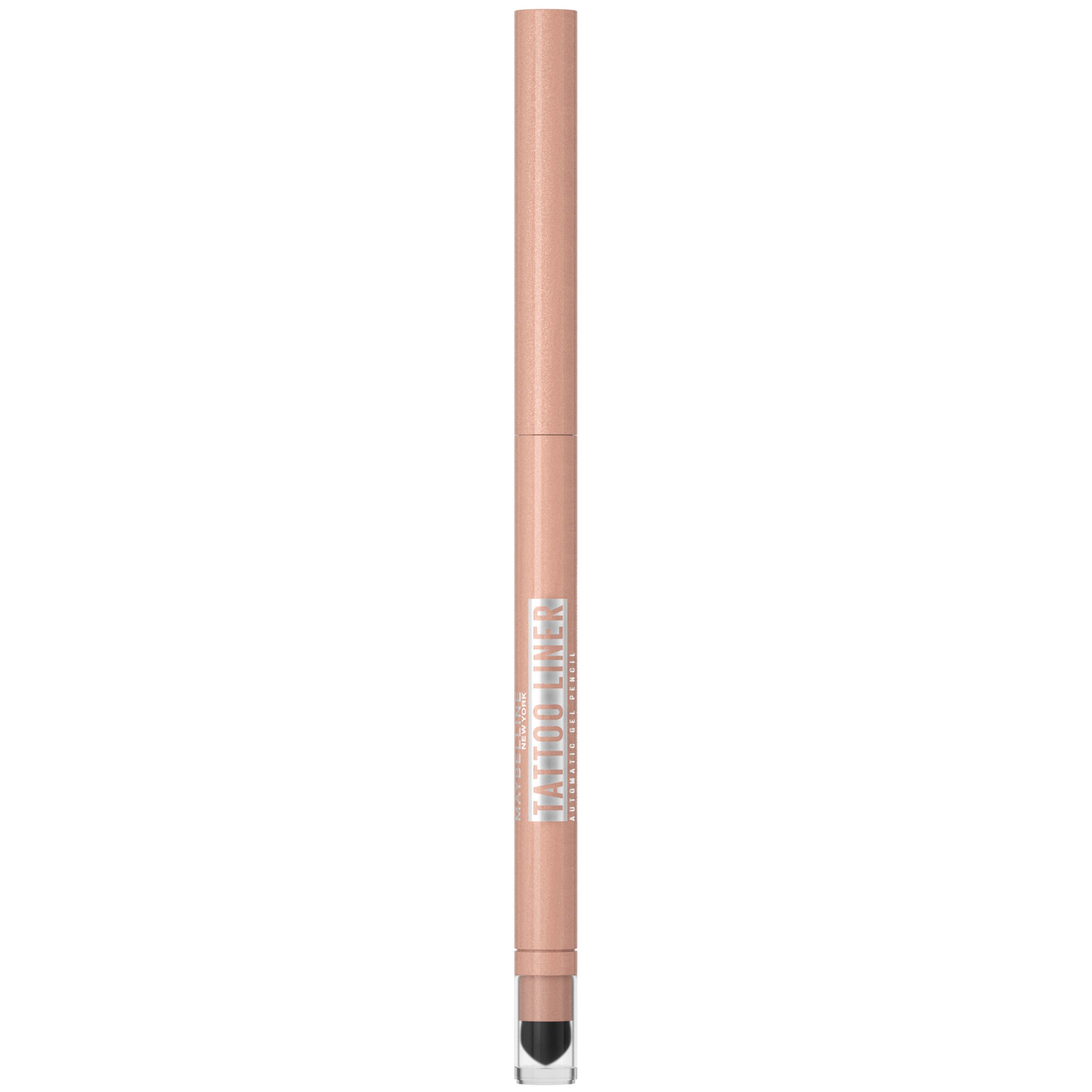 MAYBELLINE NEW YORK Eyeliner TATTOO LINER AUTOMATIC GEL PENCIL, mit Gel-zu Puder-Formel