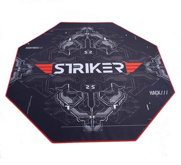 Hyrican Gaming-Stuhl Striker Gaming-Stuhl "Comander" ergonomischer Gamingstuhl, 3D-Armlehnen