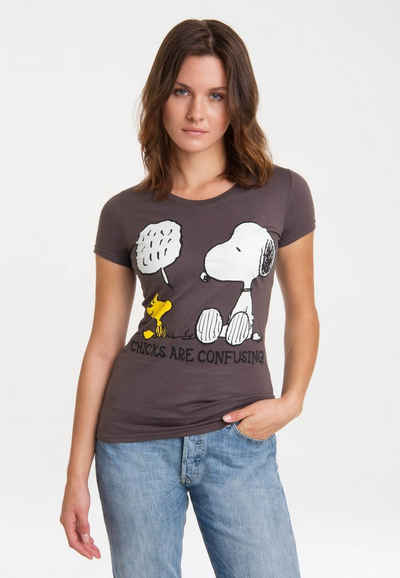 LOGOSHIRT T-Shirt Snoopy - Peanuts mit niedlichem Frontprint
