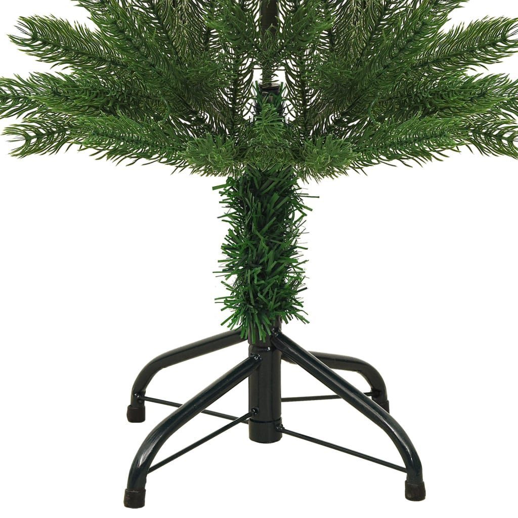 Weihnachtsbaum cm PE Künstlicher Ständer 120 vidaXL mit Künstlicher Weihnachtsbaum Schlank