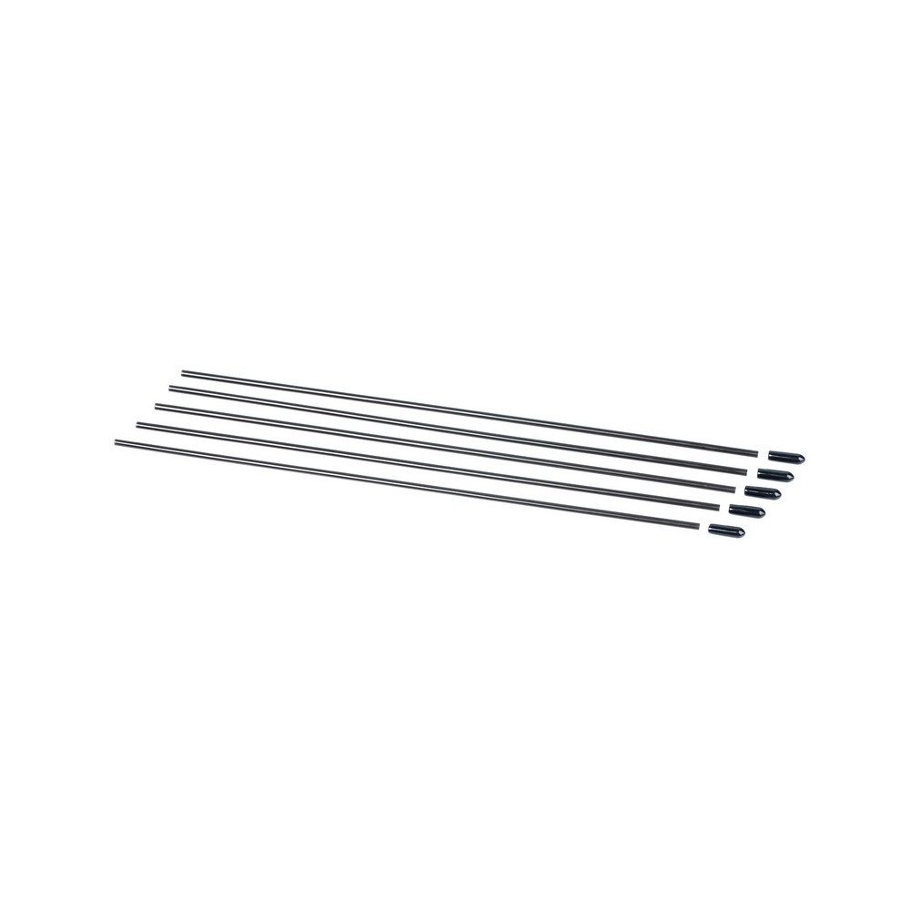 Modellbausatz LRP S8 Rebel - Antennenrohr, schwarz, 3mm (5 Stk) 134122
