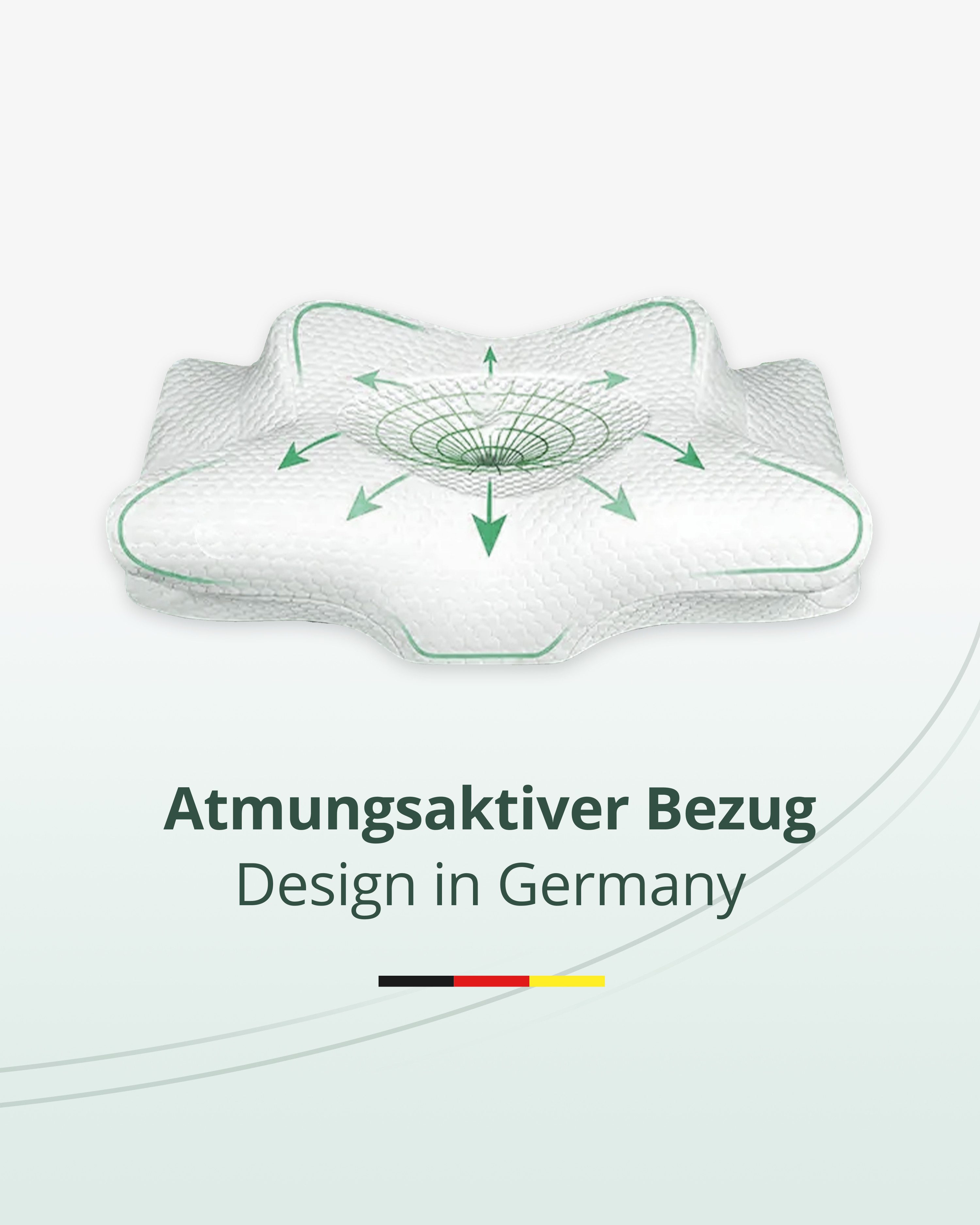 ANUK Kissenbezug ANUK® Ergonomisches-Kopfkissenbezug günstig online kaufen