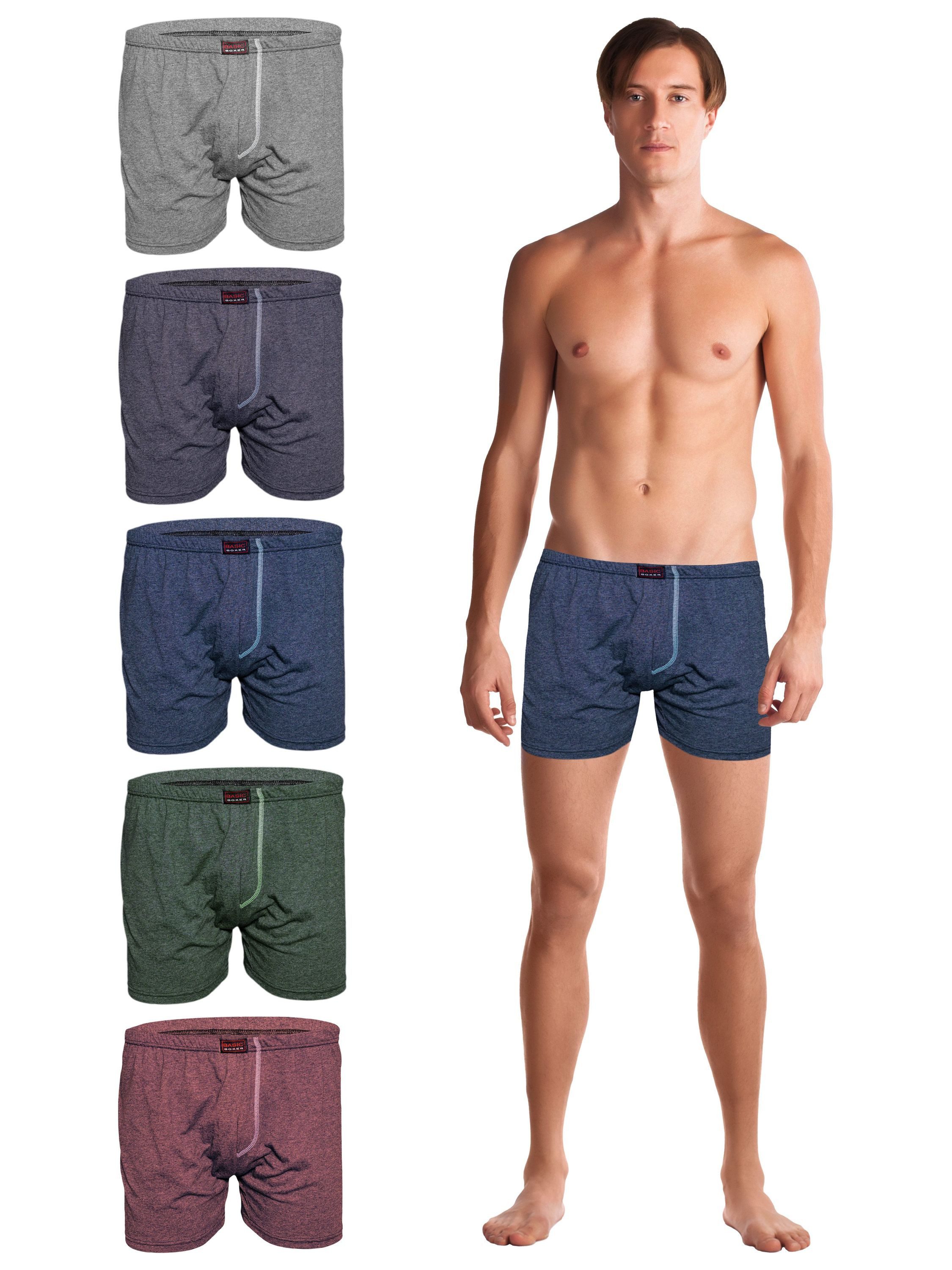 TEXEMP Boxershorts 6er Pack Herren Boxershorts günstig online kaufen