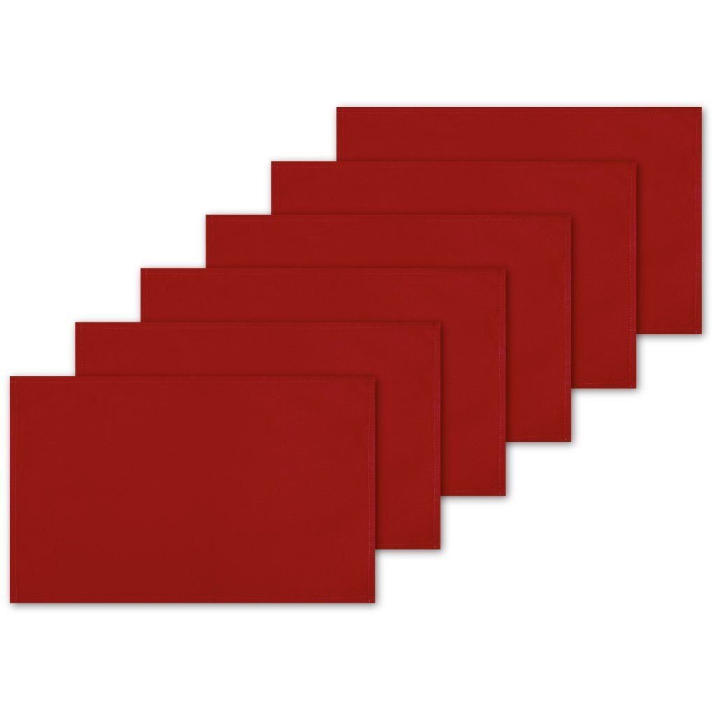 Bestlivings Platzset Ellen, (6-St), Essunterlage Platzdecke Tischschutz Dekoration Tischmatte