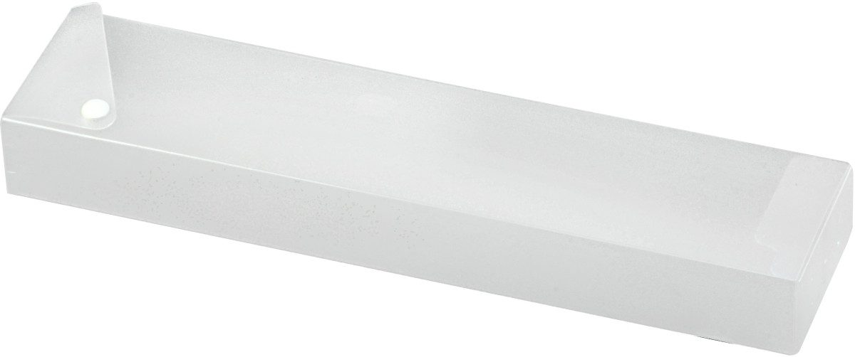 Federtasche Pinselbox 360x80x40mm weiß/transparent günstig online kaufen