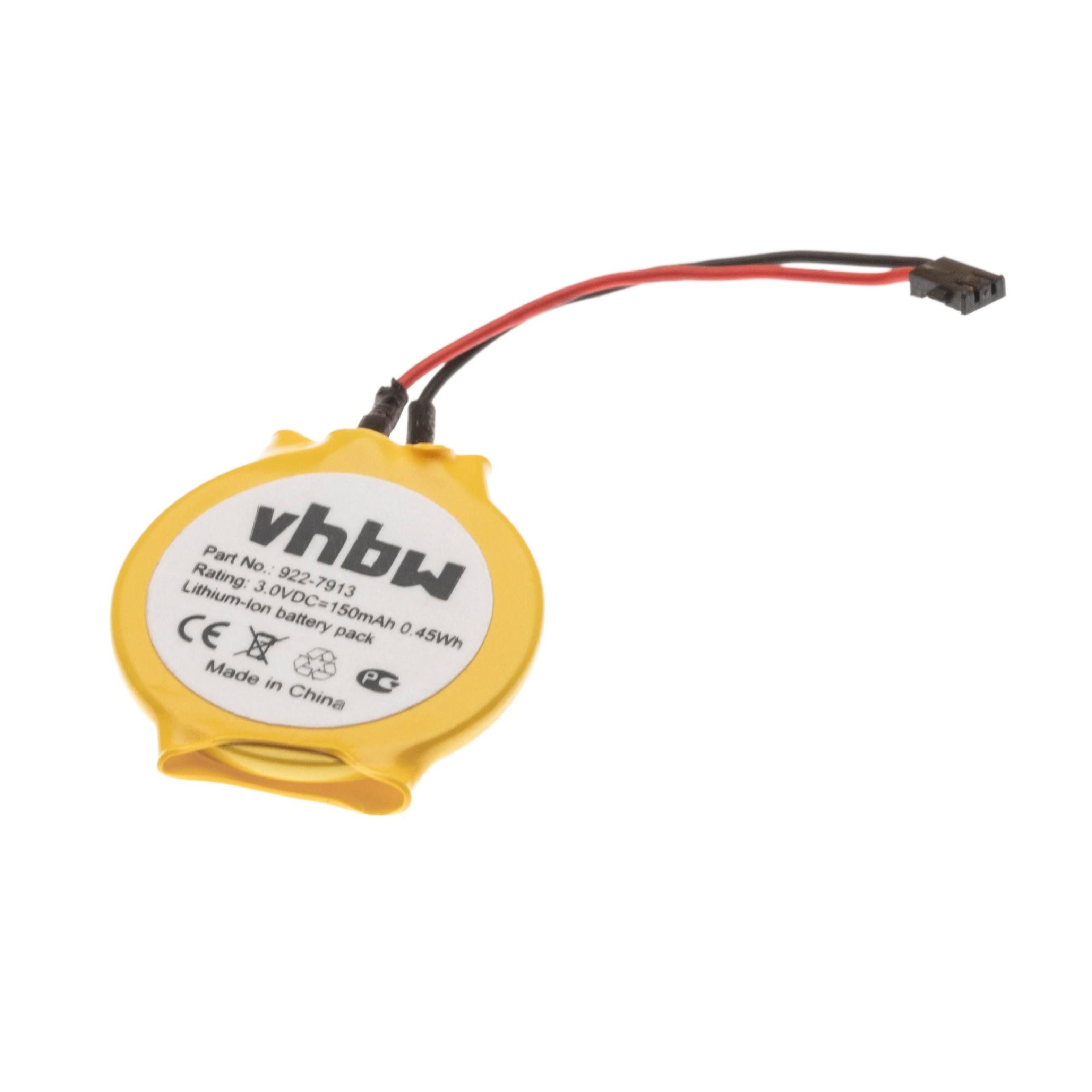 vhbw Akku Li-Ion 150 (3 V) mAh