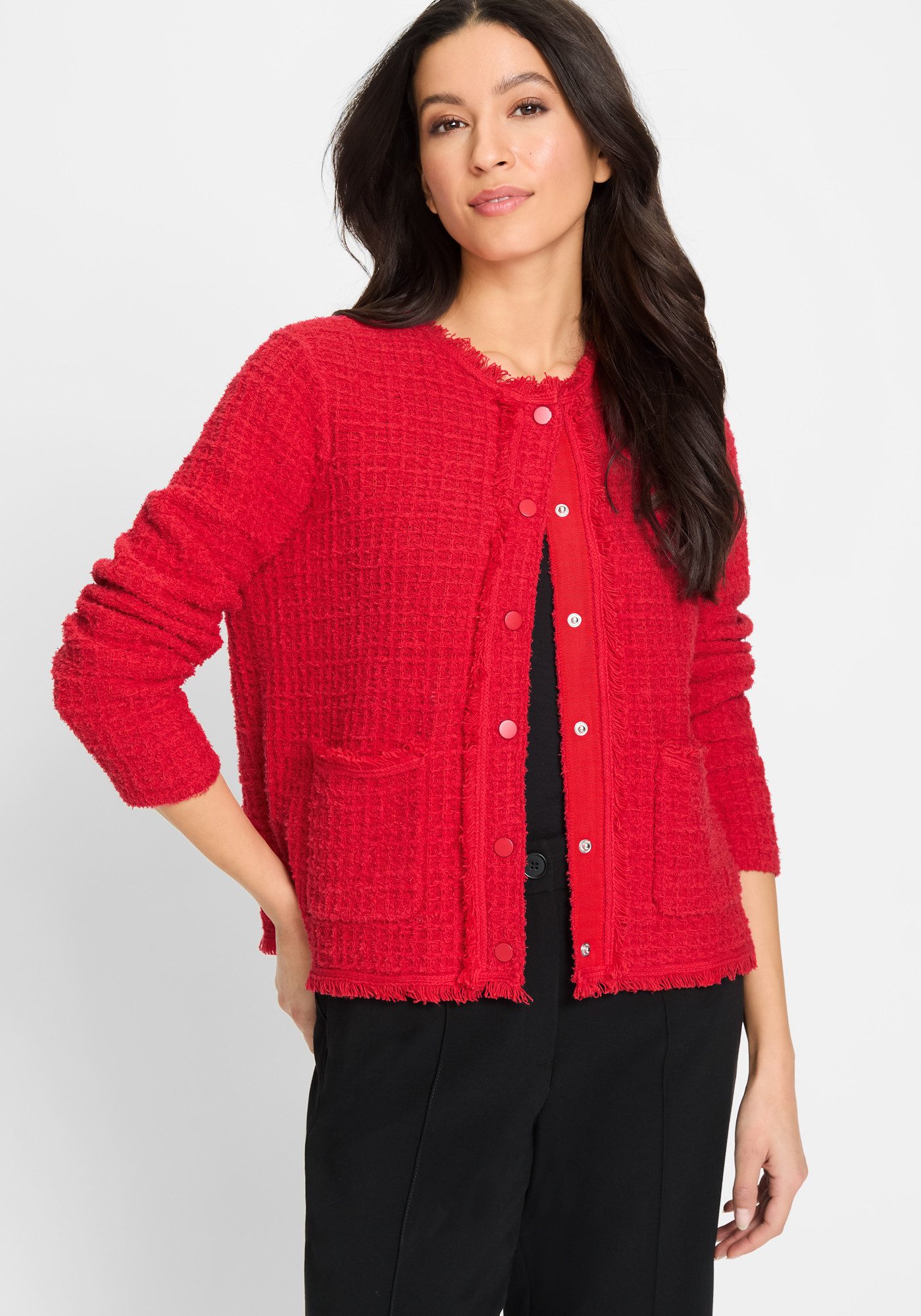Olsen Strickjacke Cardigan Long Sleeves günstig online kaufen