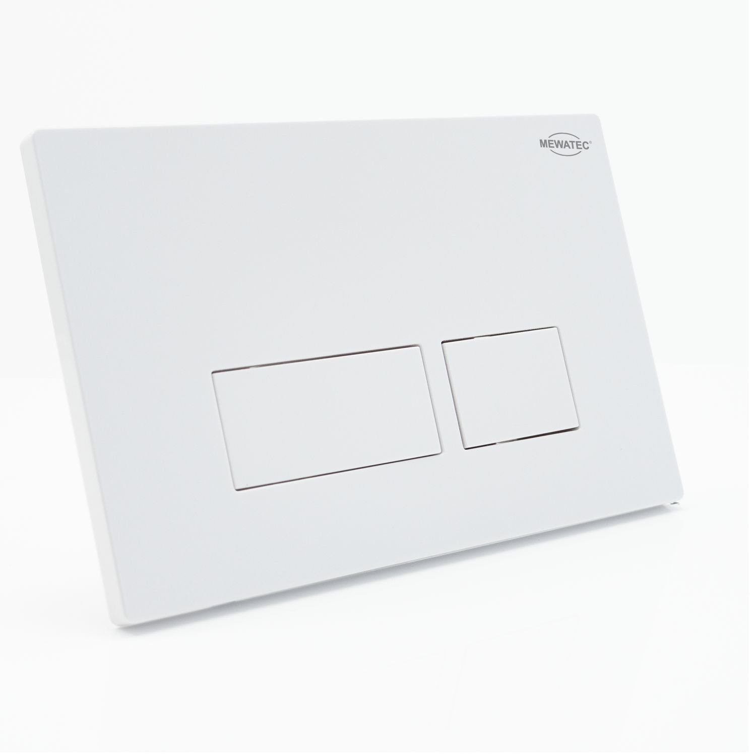 MEWATEC Vorwandelement WC SlimFix base SF114, eckig, weiß