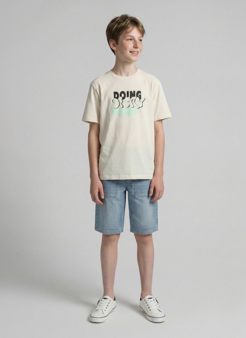 TOM TAILOR Bermudas Jeanshosen Baggy Jeans Shorts