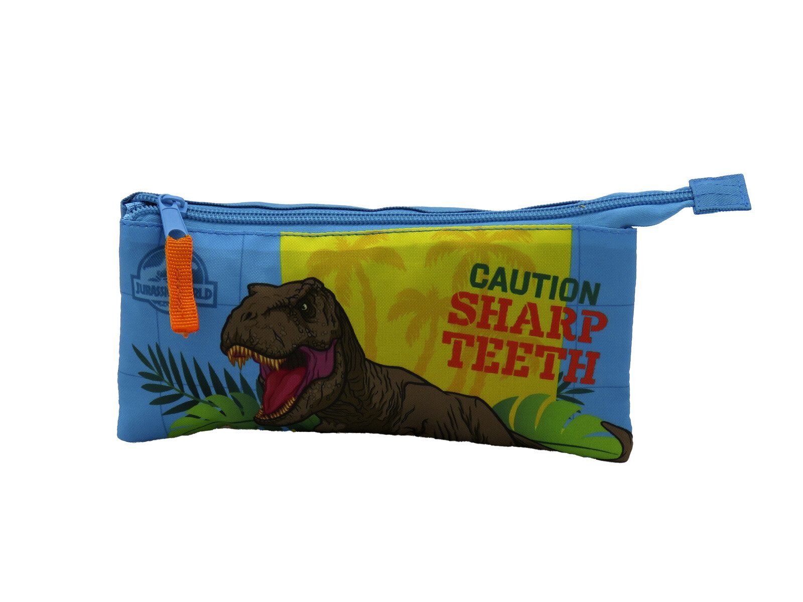 Jurassic World Federmäppchen 21 × 10 × 2,5 cm Stifteetui aus Polyester Schuletui