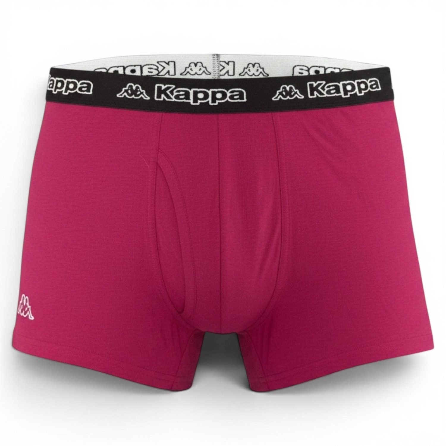 Kappa Boxershorts 4er Pack Herren Boxershort (19-2030) Black-Navy-Dark RED Unterhose (4-St., 4er-Pack)