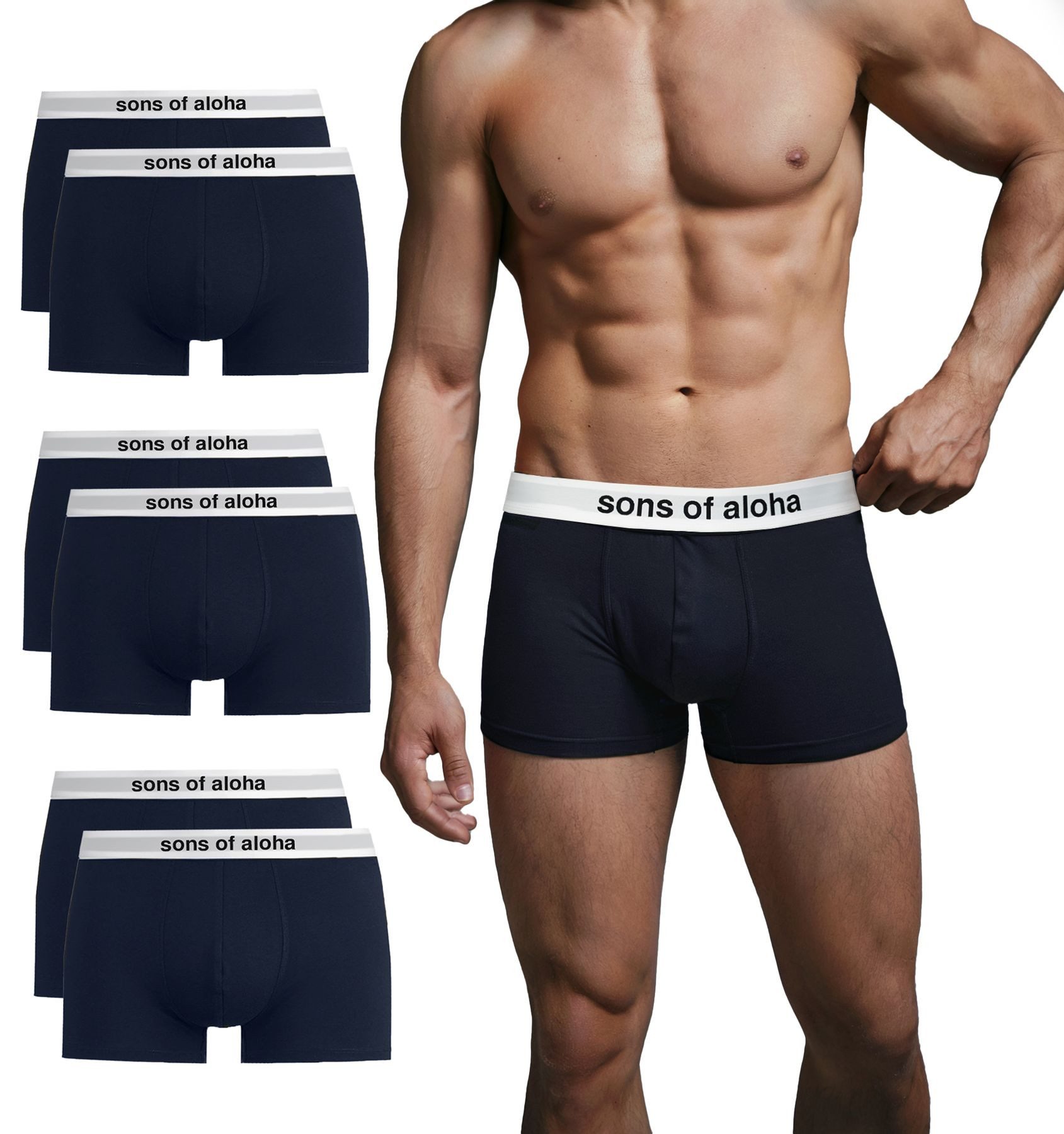 navy-weiß