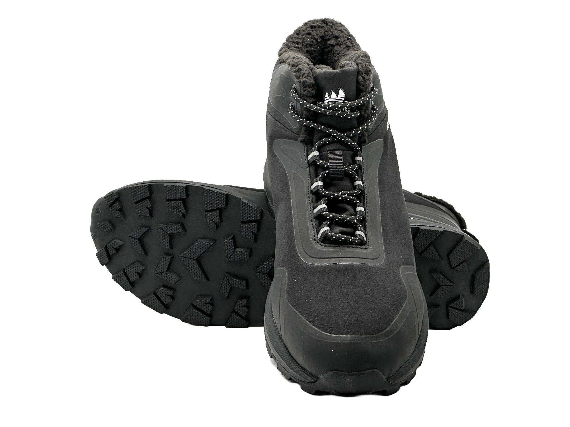 Nowaland gefütterte Trekkingschuhe Outdoorschuhe Wanderstiefel Isolierende Innenfütterung, Softshell-Obermaterial