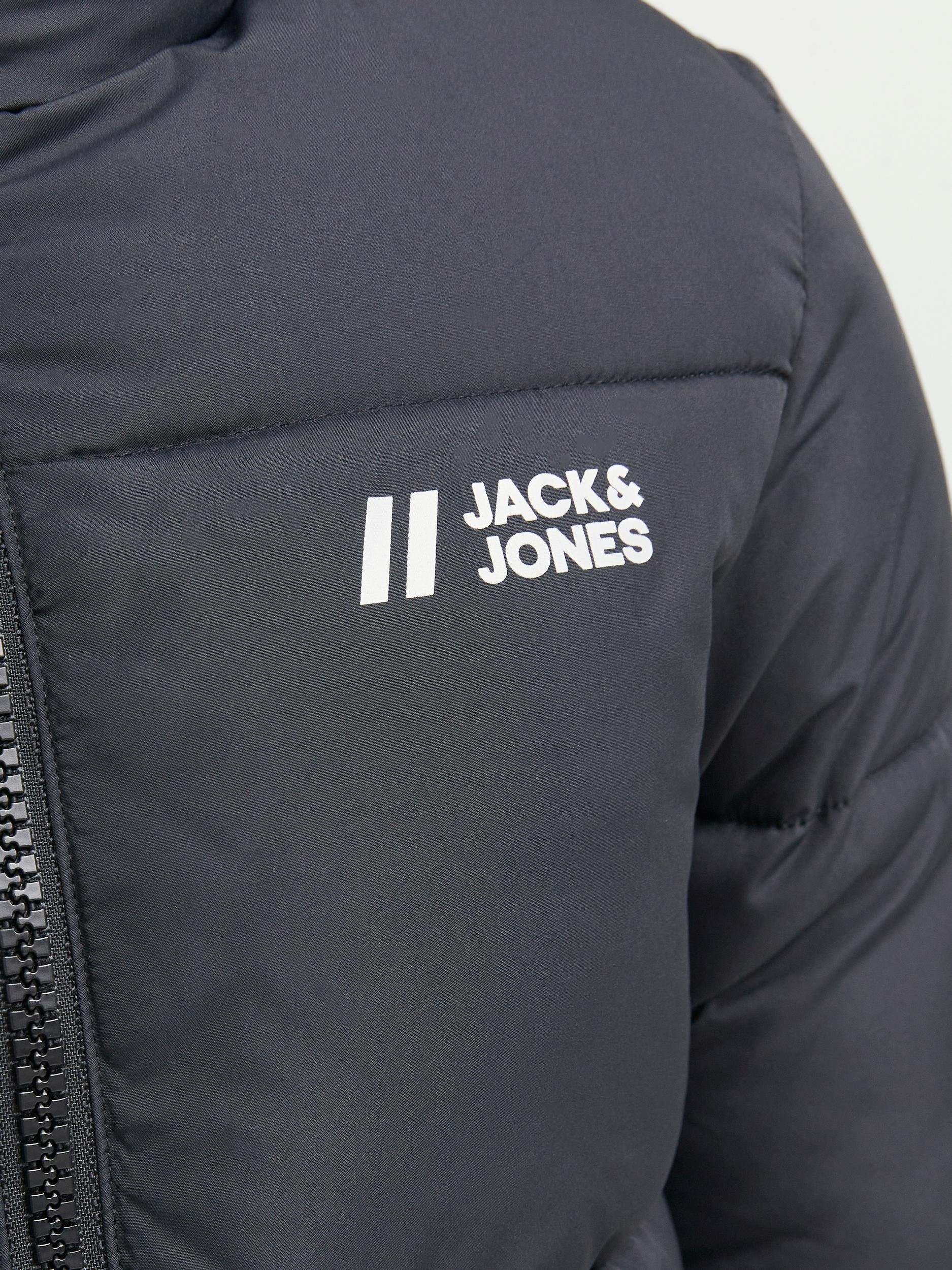 Jack & Jones Junior Steppjacke Black
