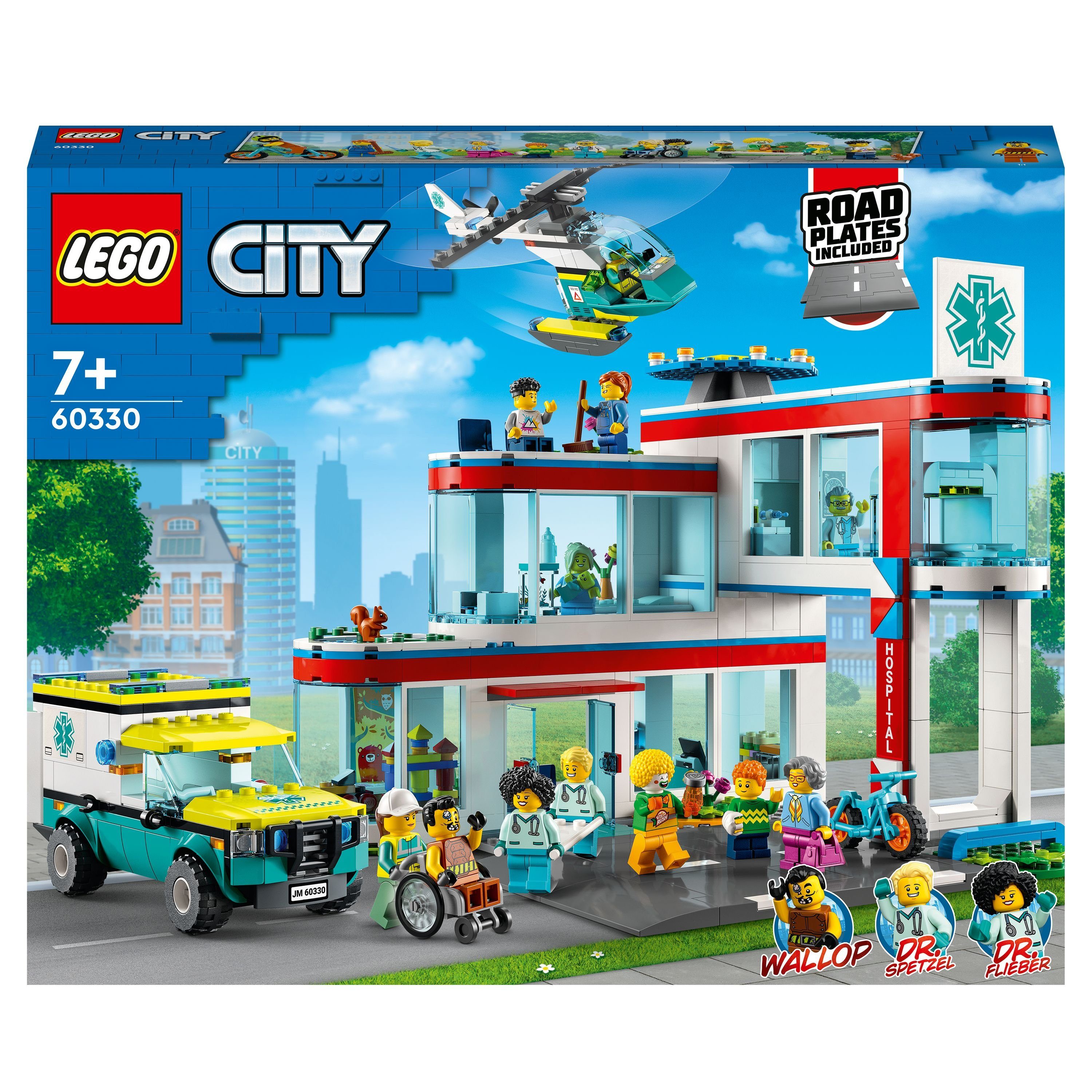 LEGO Krankenhaus Konstruktionsspielsteine