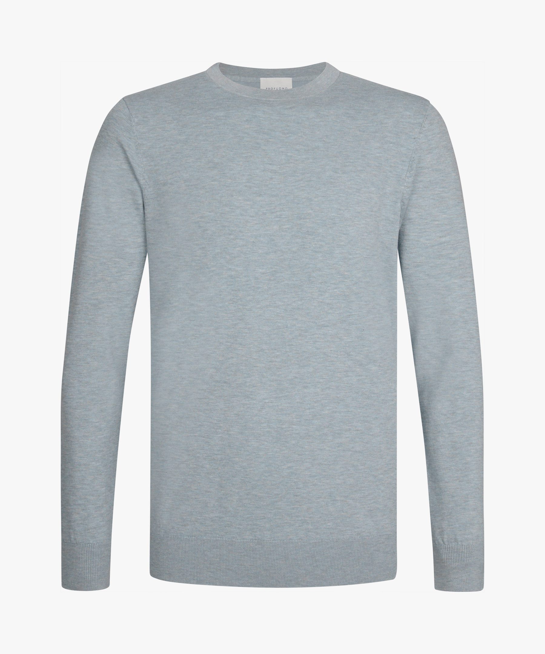 Profuomo Troyer PULLOVER CREW NECK BLUE