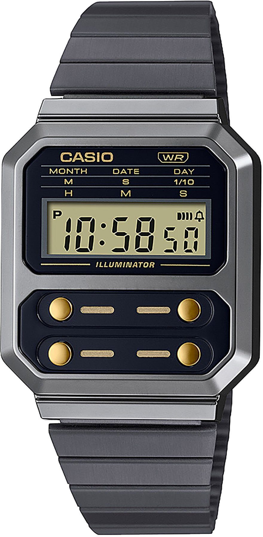 A100WEGG-1A2EF CASIO VINTAGE Chronograph