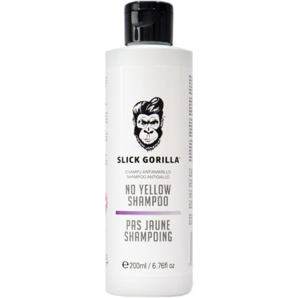 Slick Gorilla Haarpflege-Set Neutralisierendes Shampoo für blondes Haar (No Yellow Shampoo) 200 ml