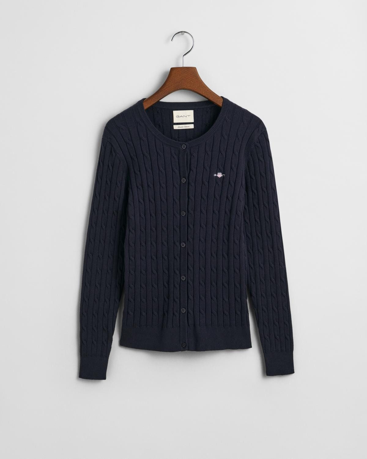 Cardigan STRETCH COTTON CABLE