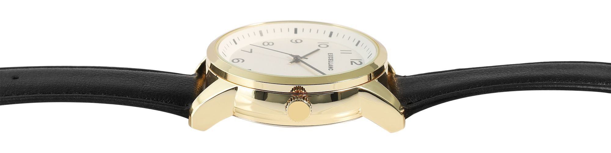 EXCELLANC Quarzuhr 2900275 Excellanc Herrenuhren mit Band aus Lederimitat günstig online kaufen