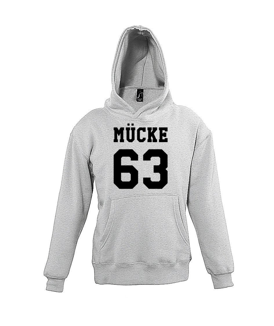 Kapuzenpullover Mücke 63 Kinder Hoodie Kapuzenpullover