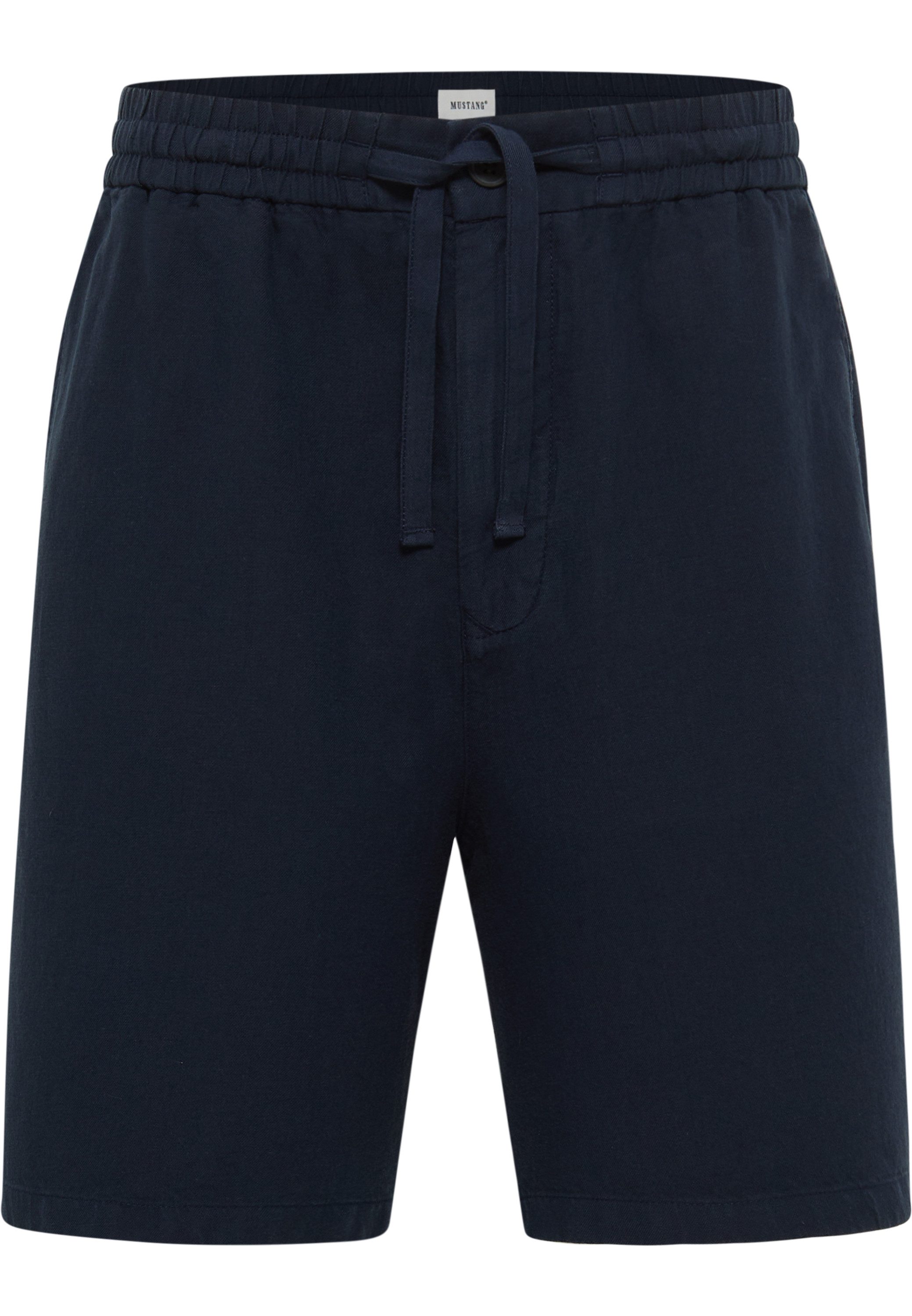 MUSTANG Shorts Herren Style Linen Jogger Shorts