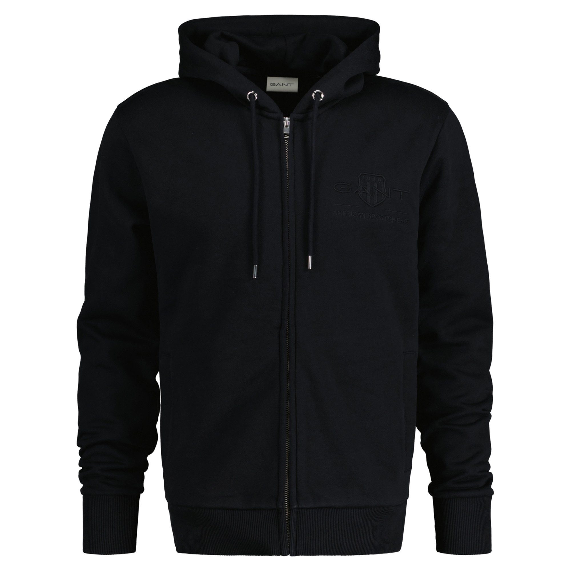 Gant Sweatshirt Herren Sweatjacke Baumwolle günstig online kaufen