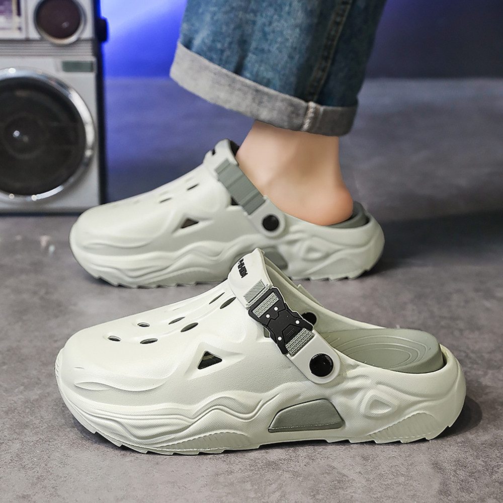 HUSK'SWARE Bequeme Gartenschuhe mit Schnalle Clog (Verstellbarer Fersenriemen mit Schnalle, Vielseitig einsetzbar) Stylisches und sportliches Design Stoßdämpfen – Bild 4 von 5