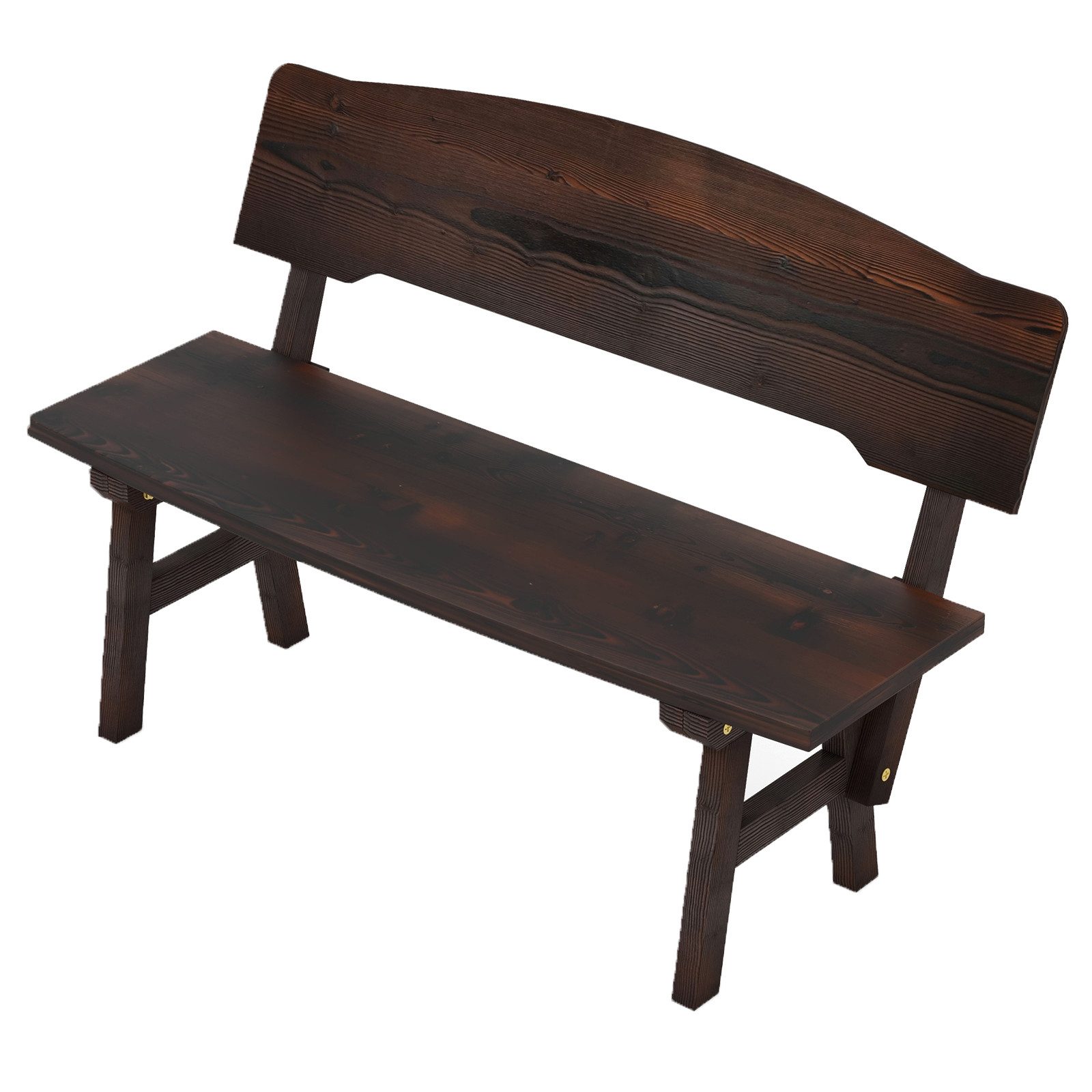 COSTWAY Gartenbank, Wetterfest, 2-Sitzer Holzbank mit günstig online kaufen
